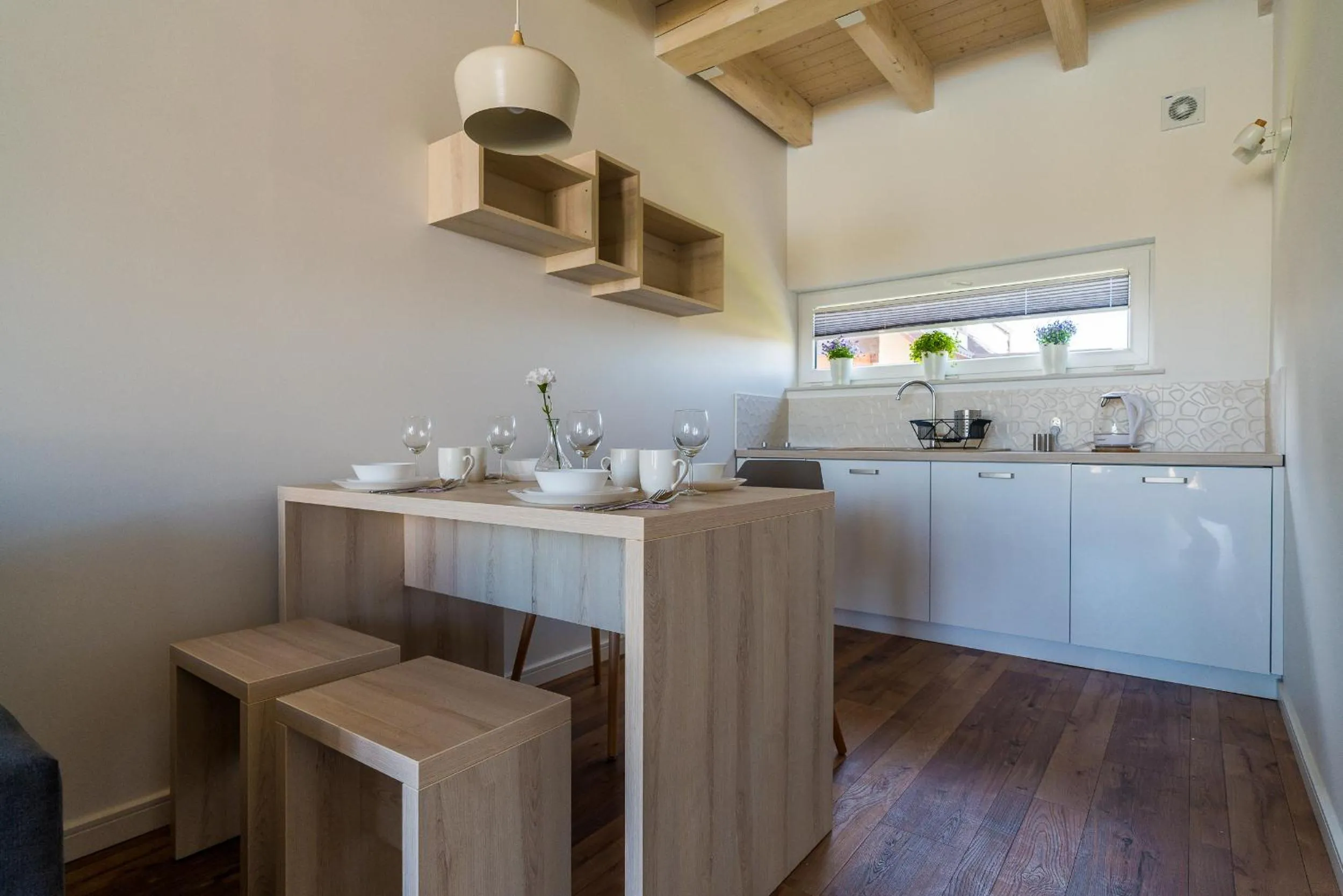 Kitchen or kitchenette in Zielony Zakątek