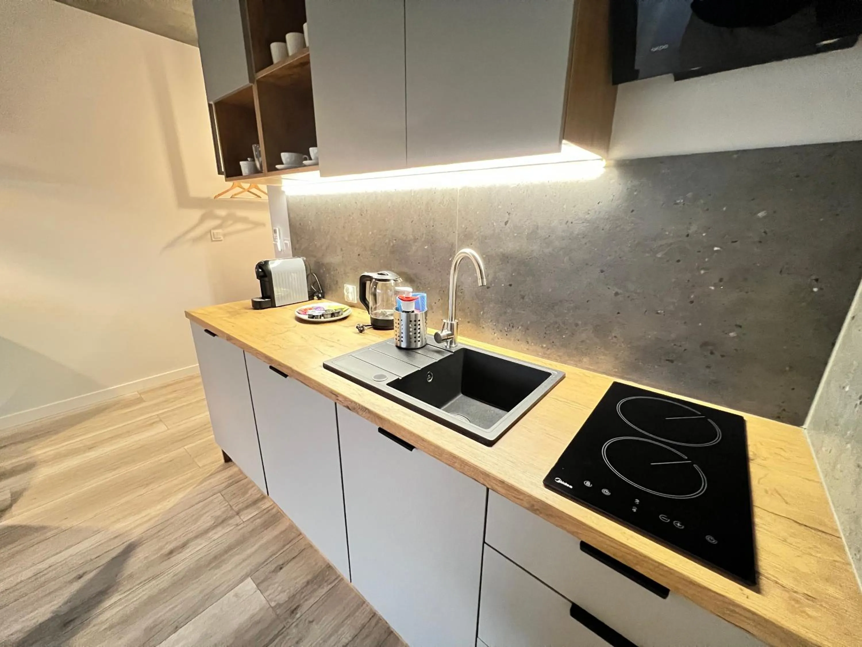 Kitchen or kitchenette in Zielony Zakątek