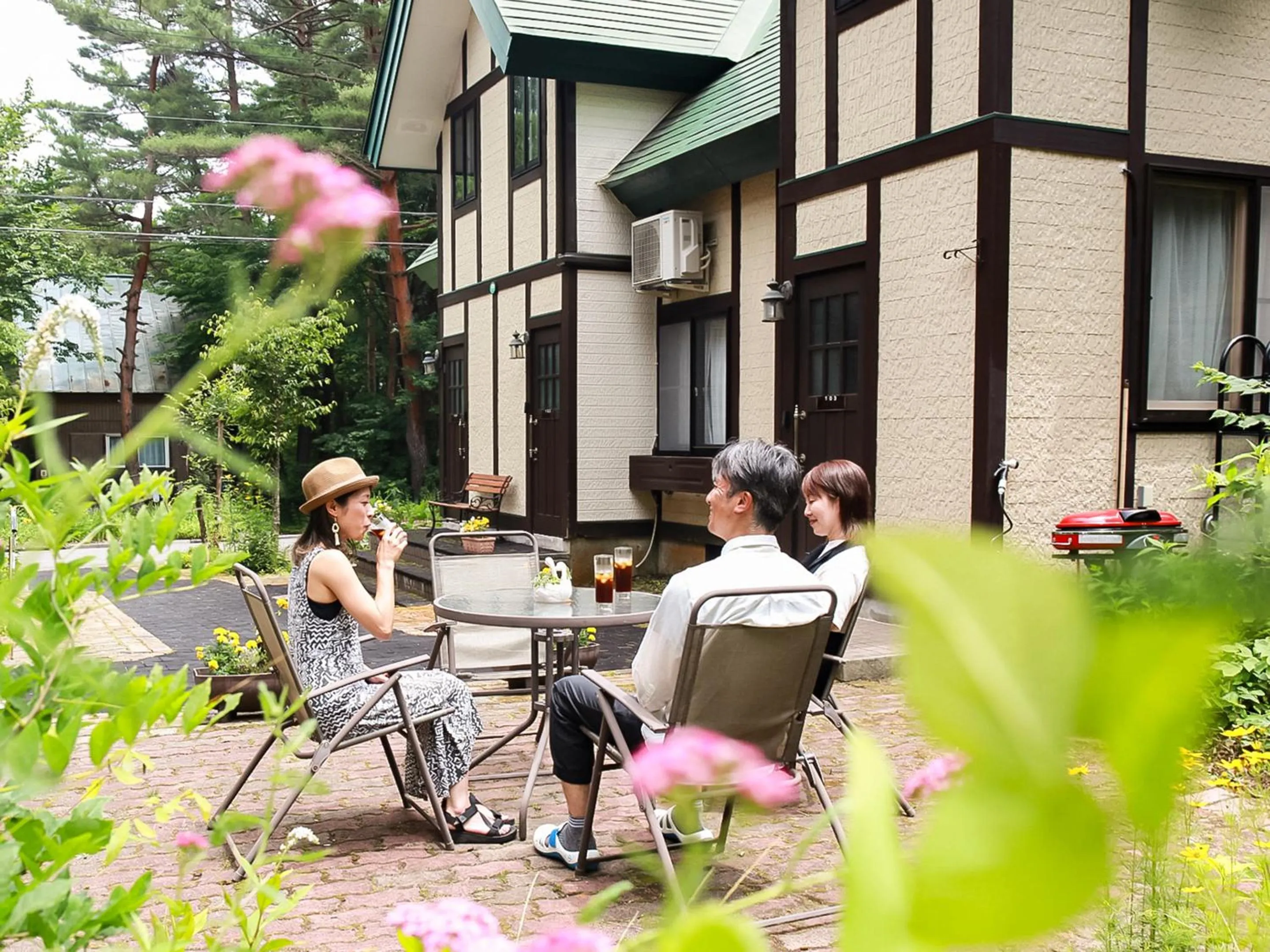 Garden in Landhaus Dancru Netz