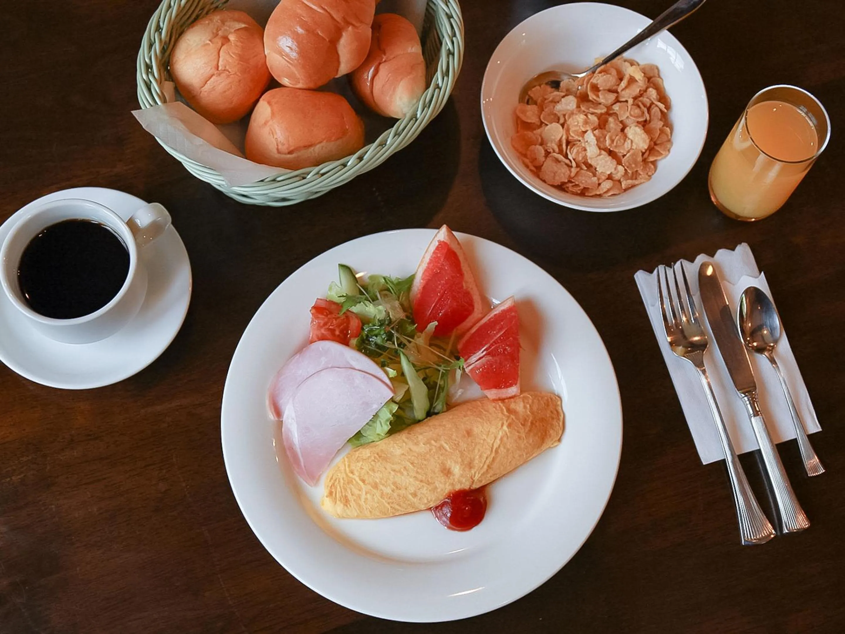 Breakfast in Landhaus Dancru Netz