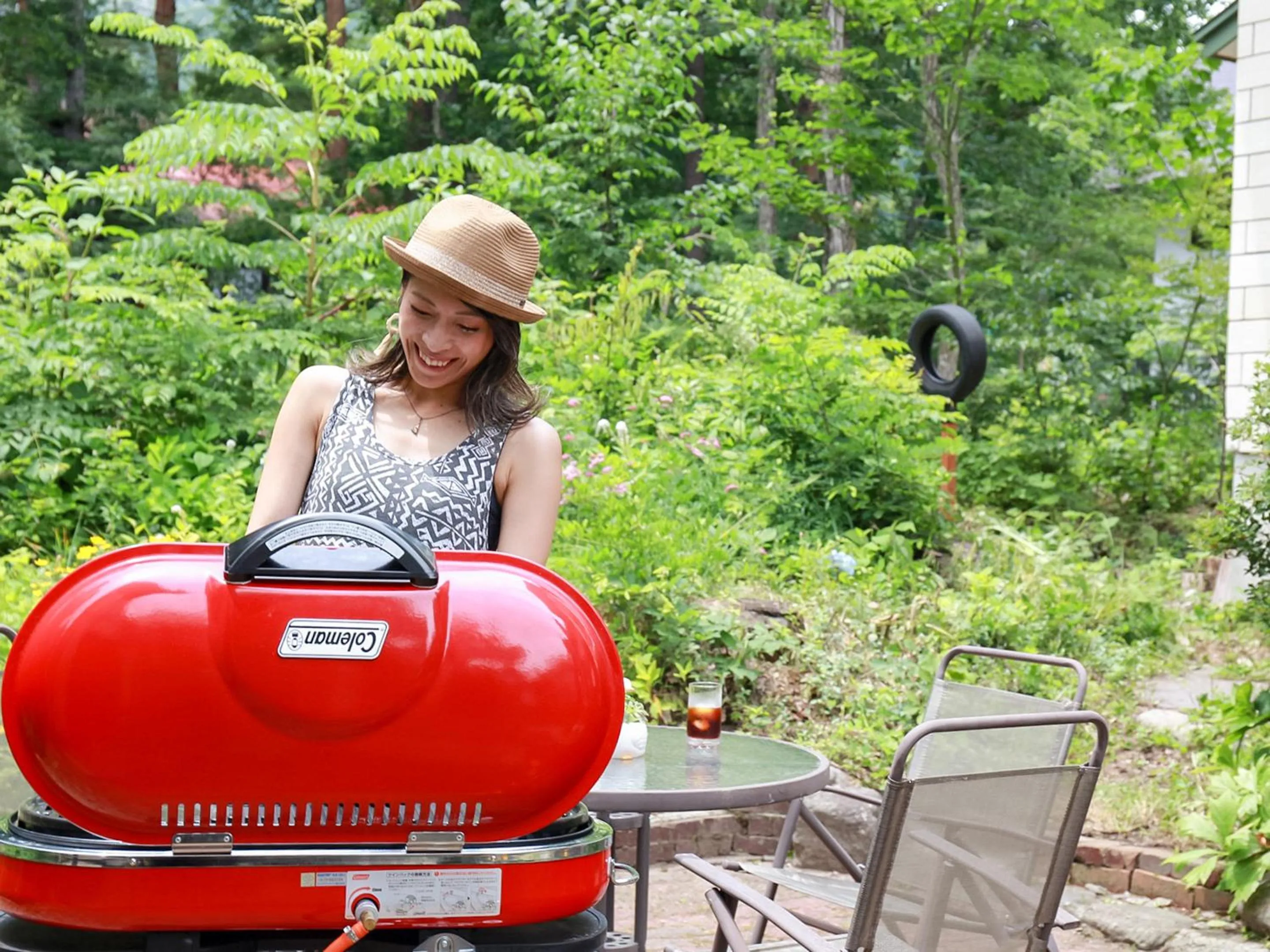 BBQ facilities in Landhaus Dancru Netz