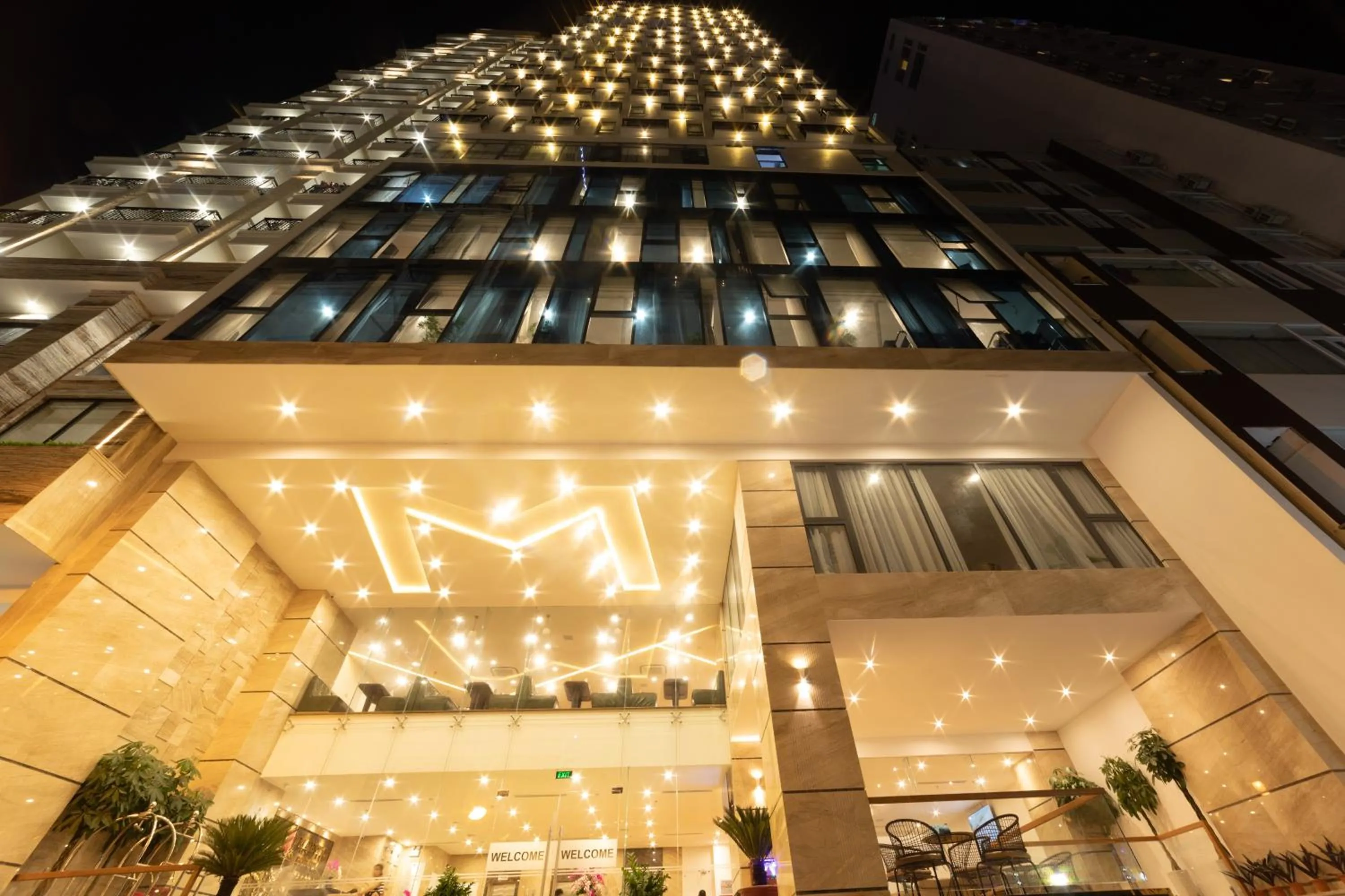 Property building in Majestic Premium Hotel