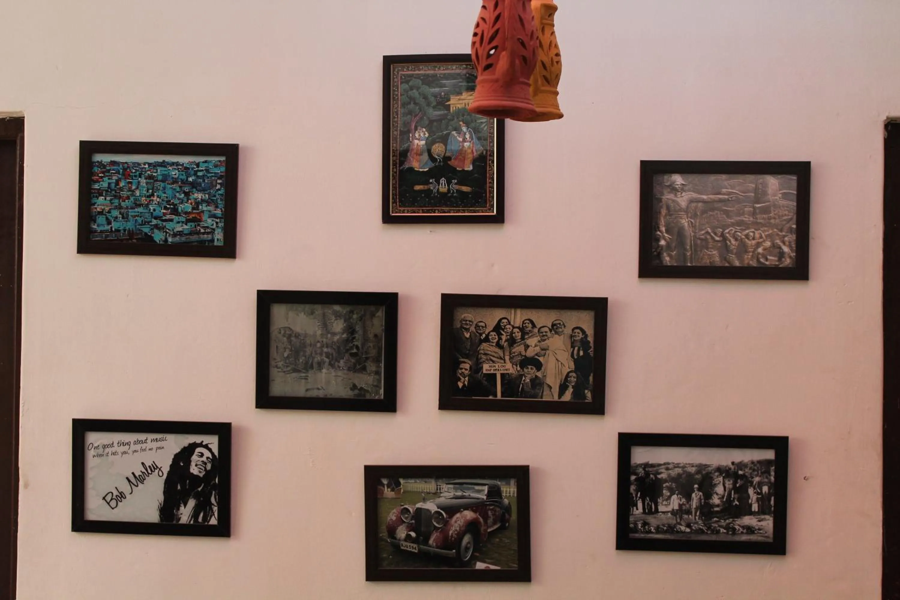 Decorative detail in Kesar Heritage Boutique Home Stay