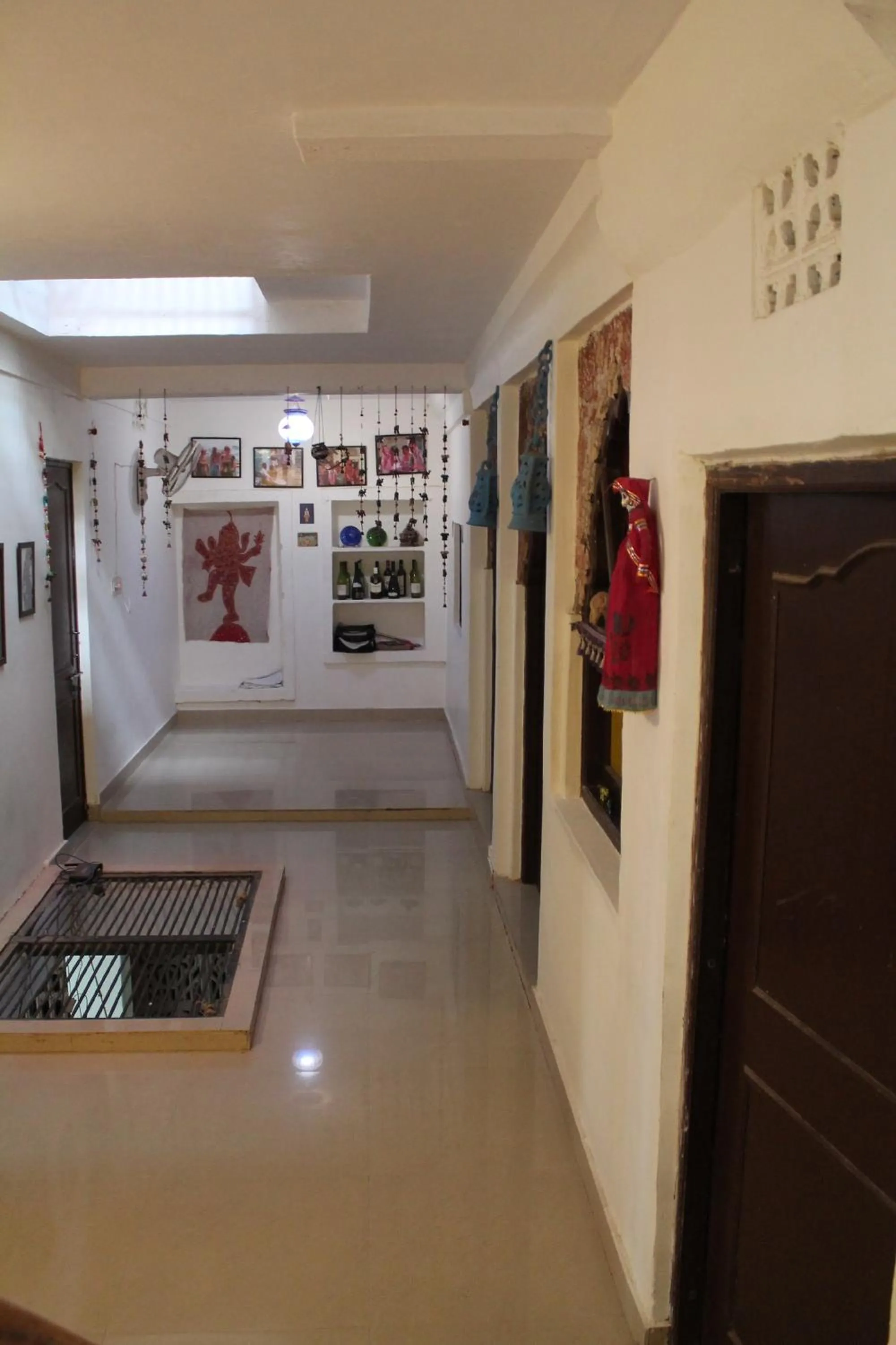 Decorative detail in Kesar Heritage Boutique Home Stay