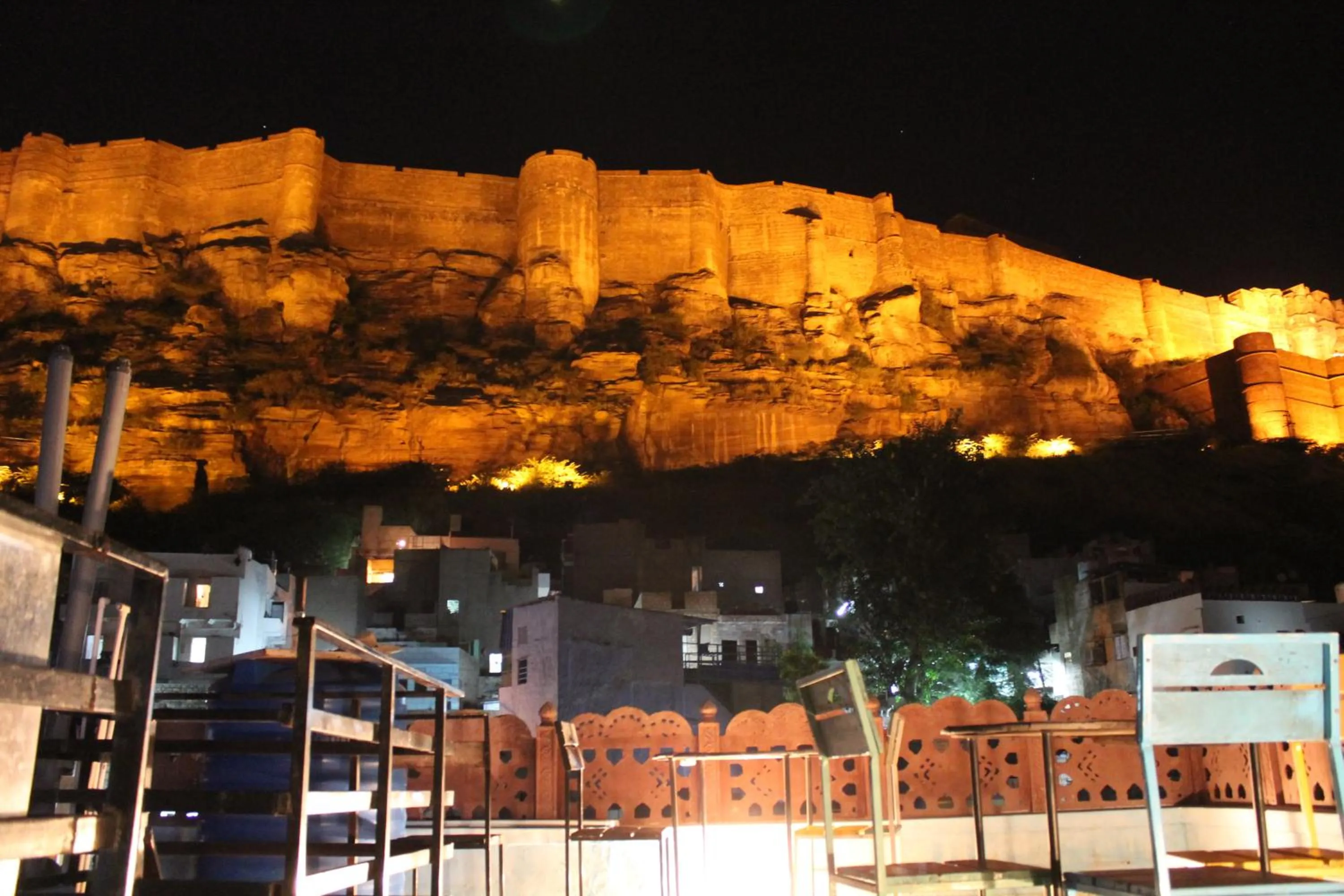 Decorative detail in Kesar Heritage Boutique Home Stay