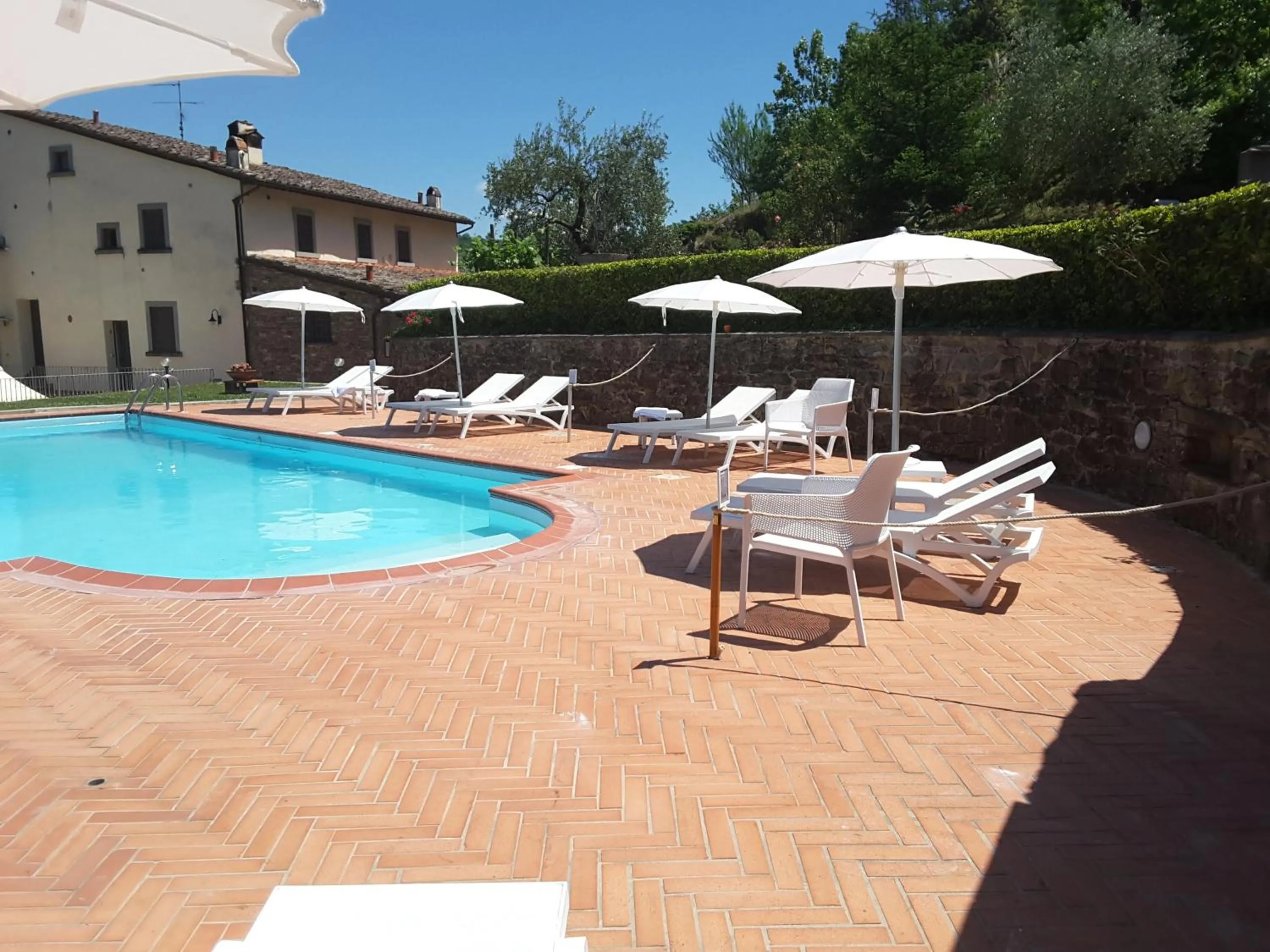 Swimming pool in Rocca Palazzaccio