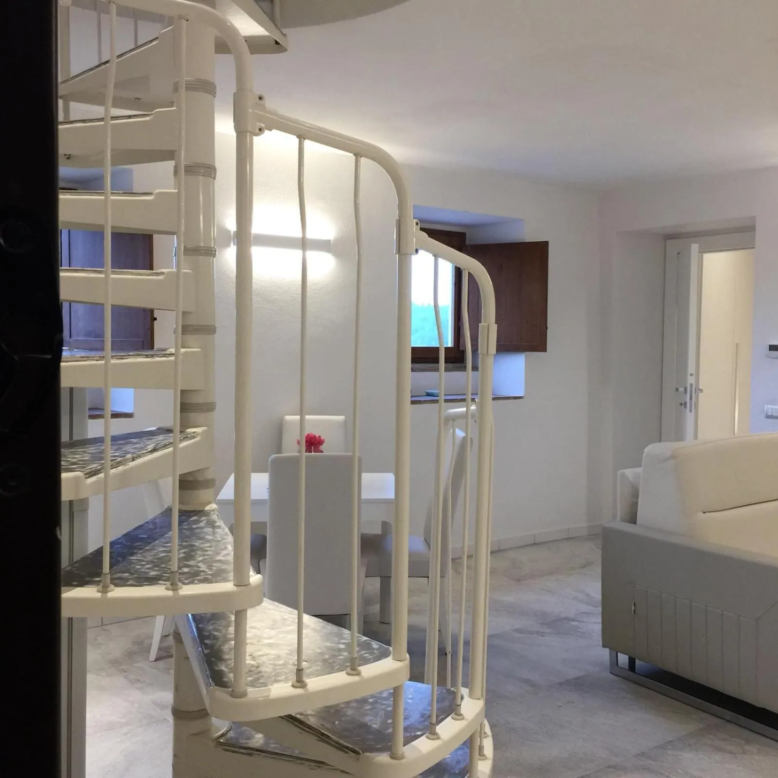 Seating area in Rocca Palazzaccio