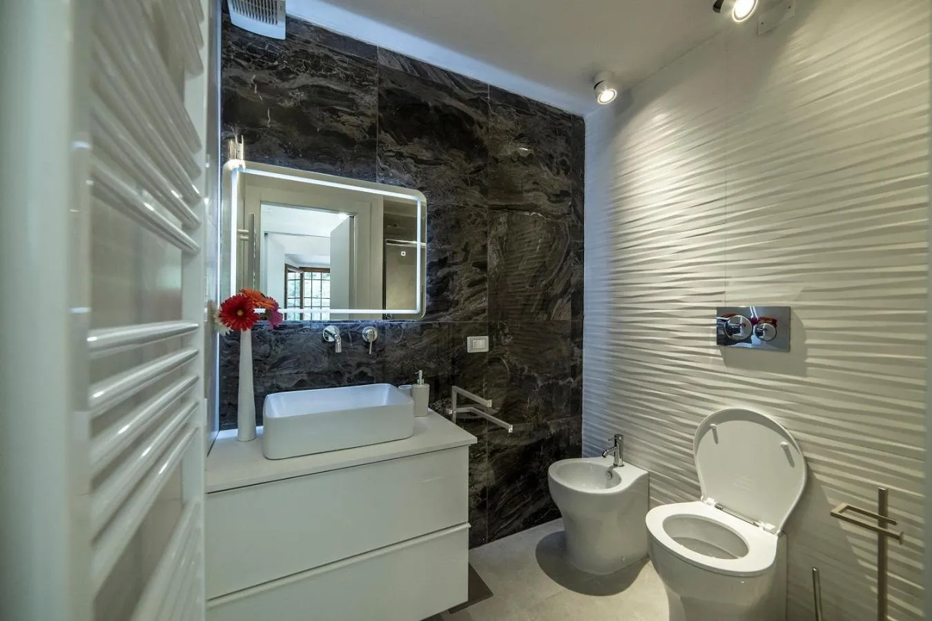 Bathroom in Rocca Palazzaccio