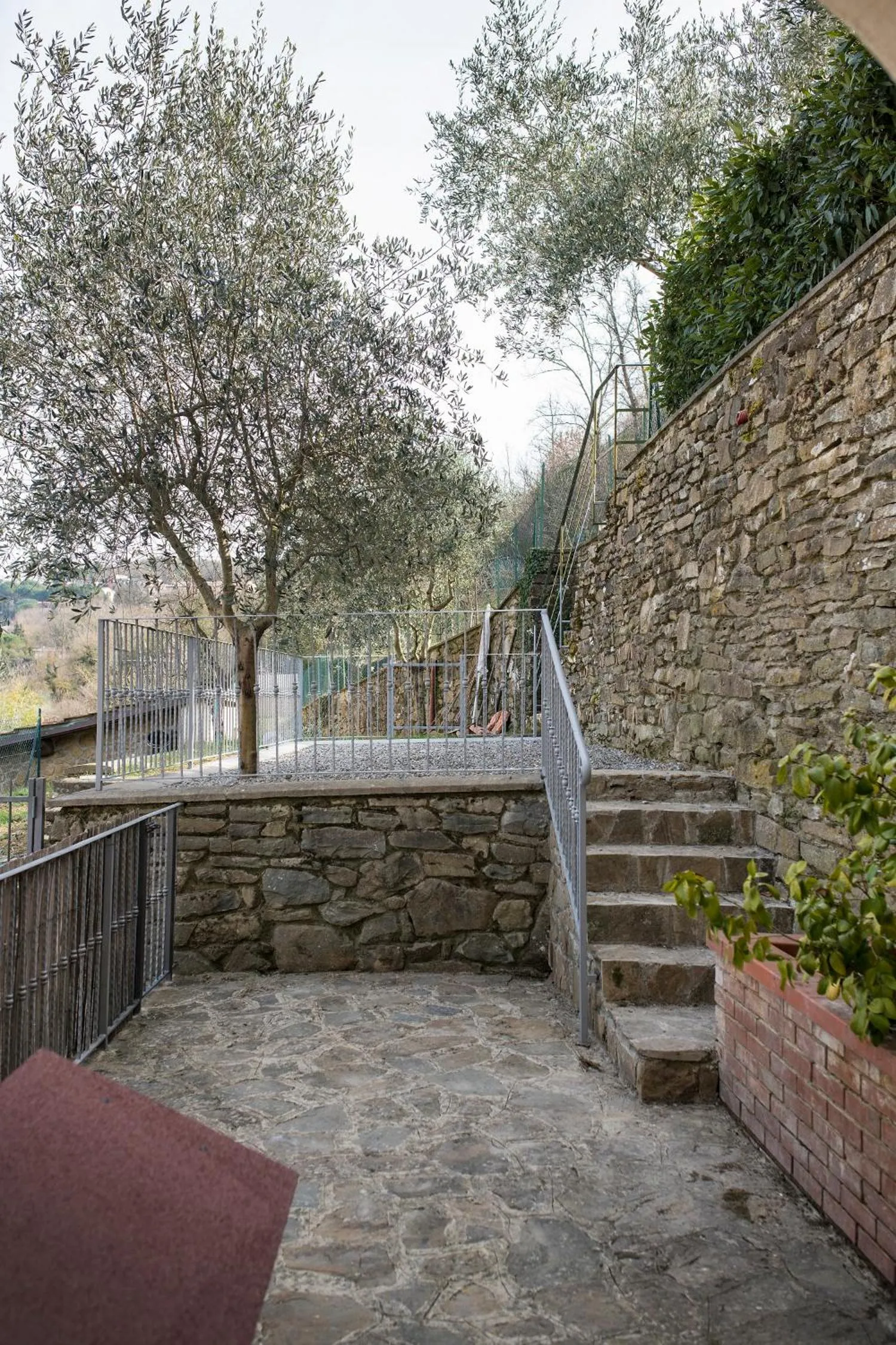 Garden in Rocca Palazzaccio