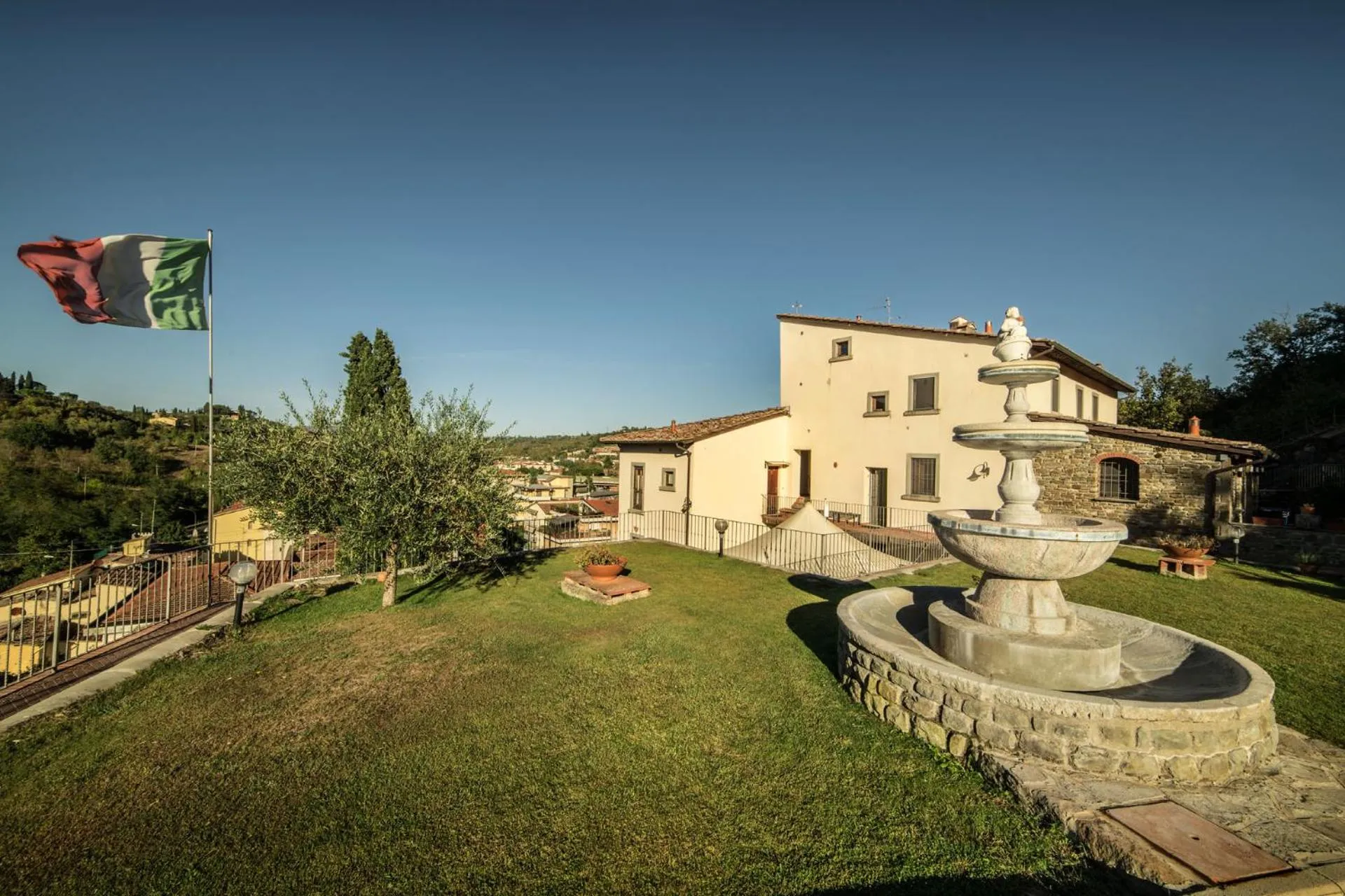 Garden in Rocca Palazzaccio