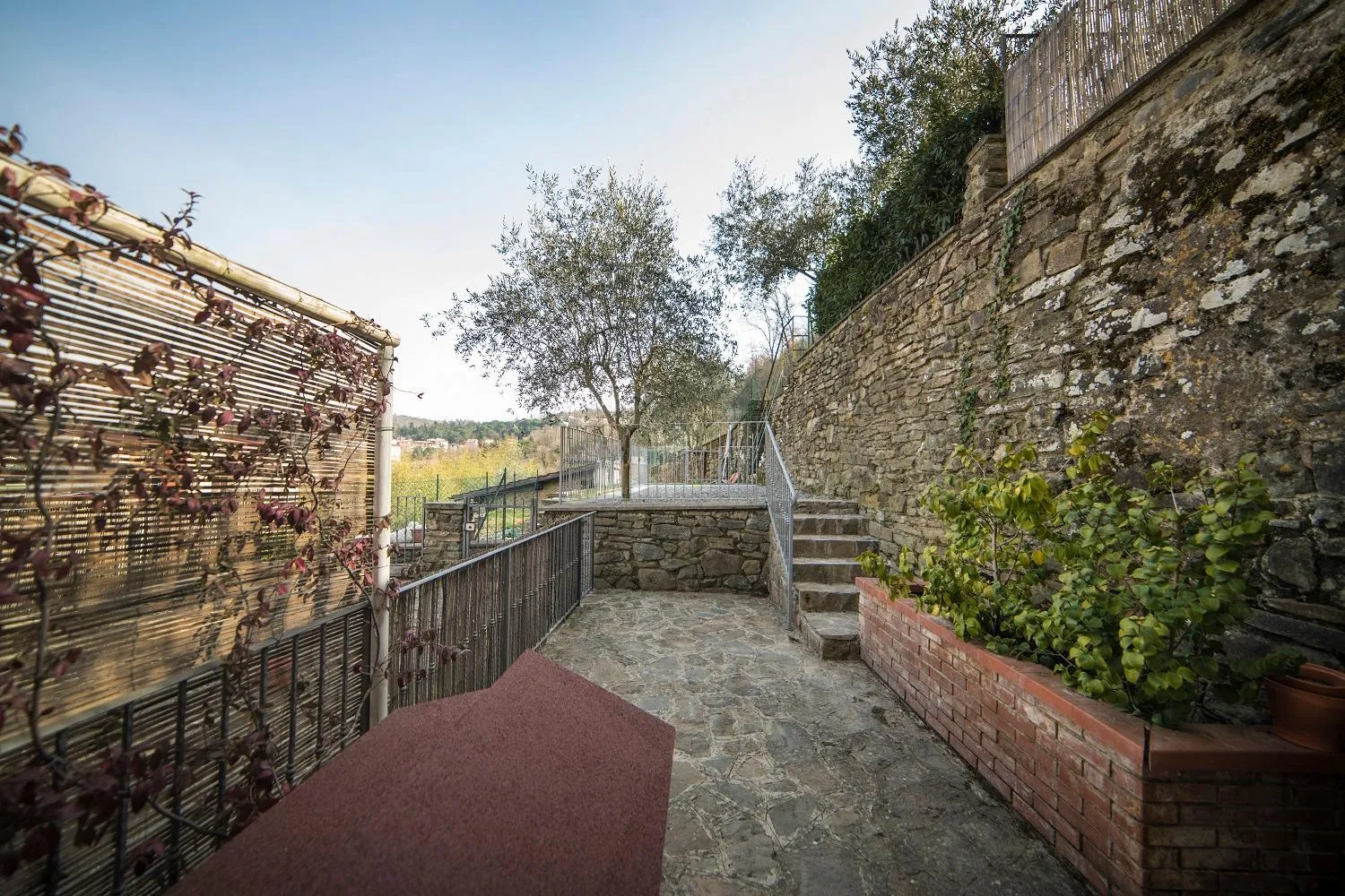 Garden in Rocca Palazzaccio