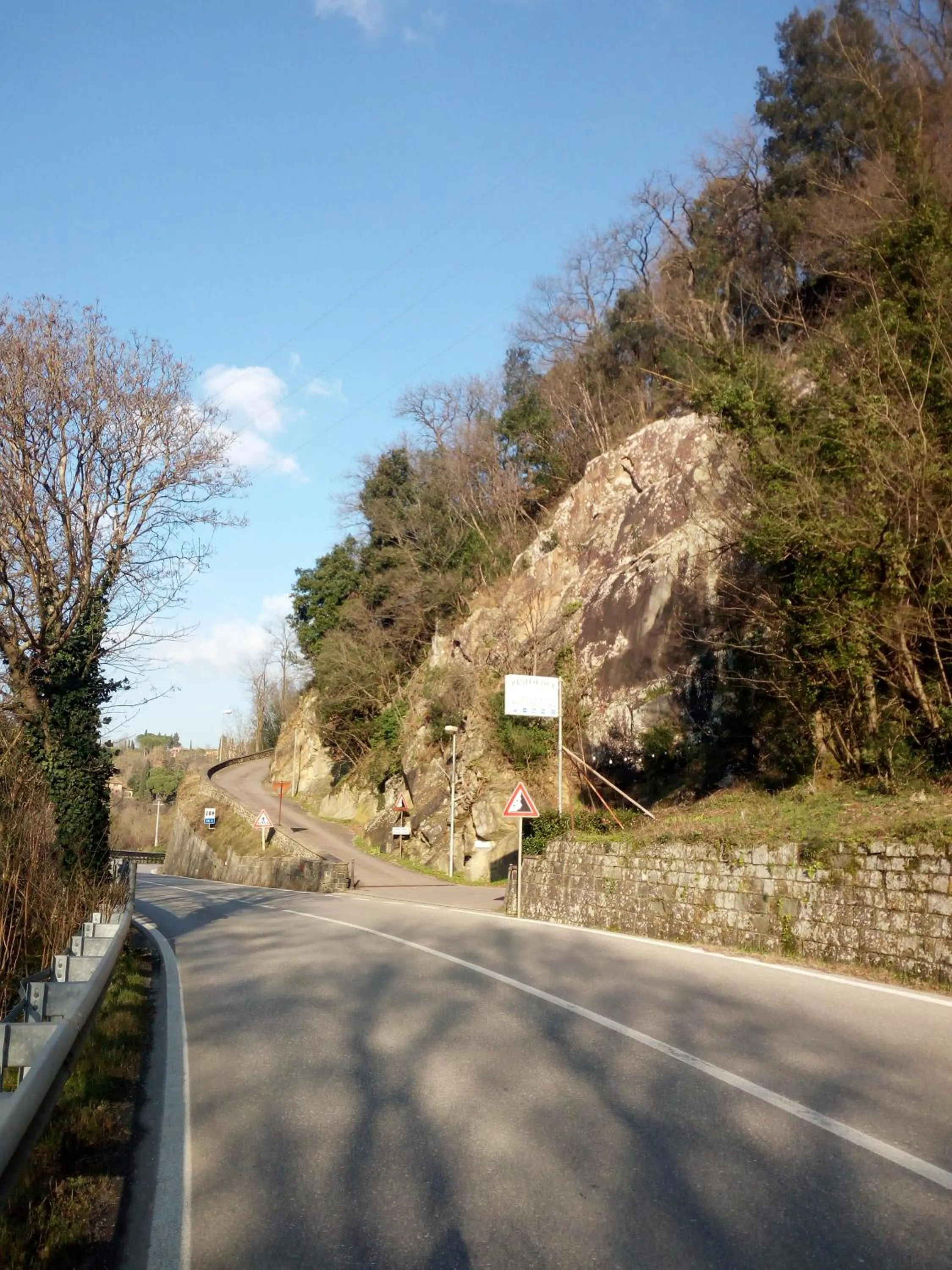 Facade/entrance in Rocca Palazzaccio