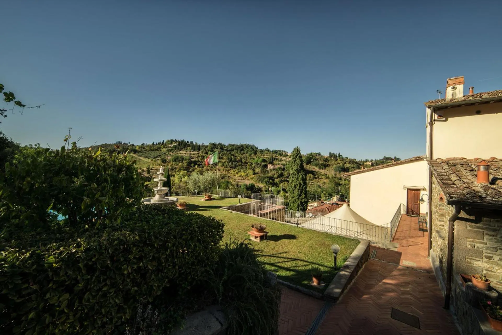 Garden in Rocca Palazzaccio