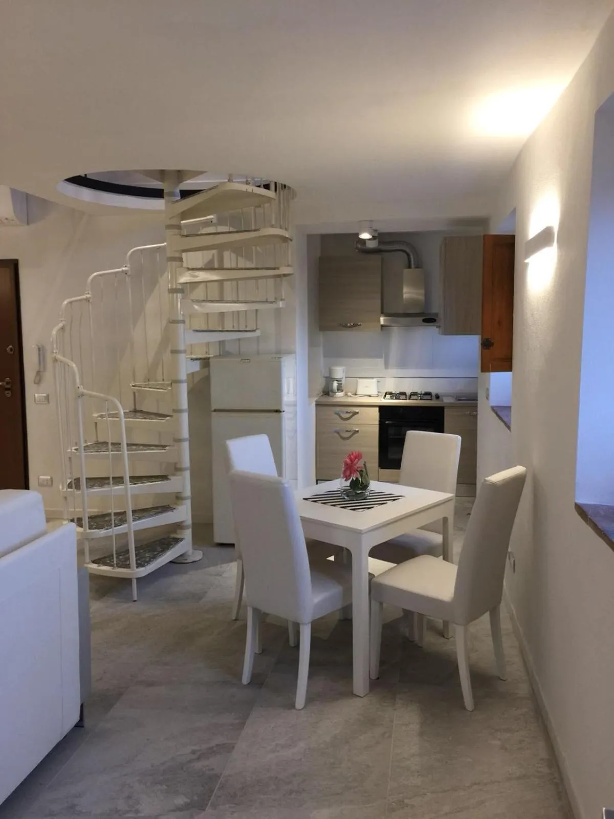 Dining area in Rocca Palazzaccio