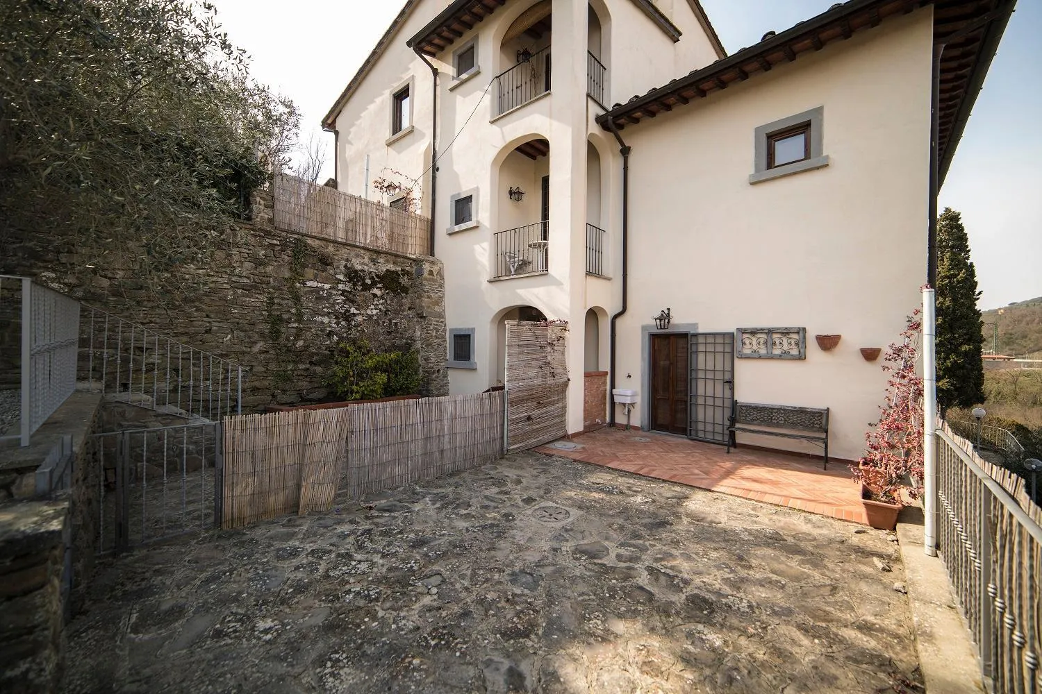 Garden in Rocca Palazzaccio