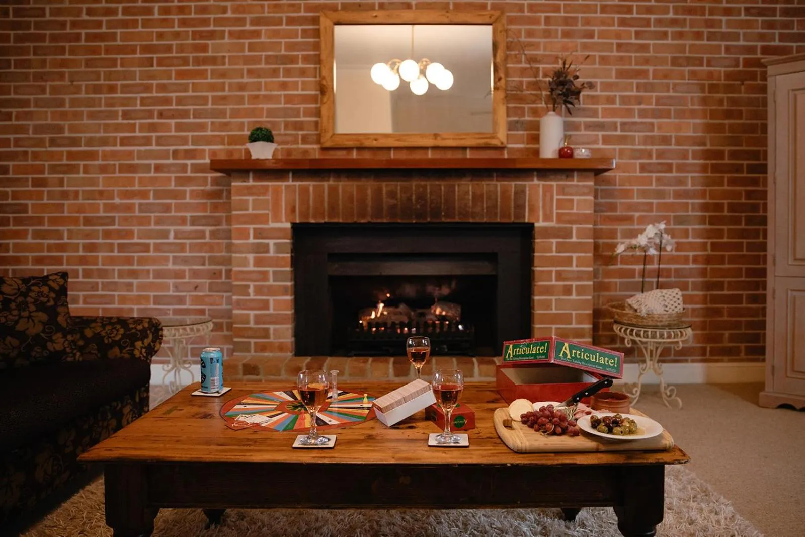 fireplace in Bluebush Estate