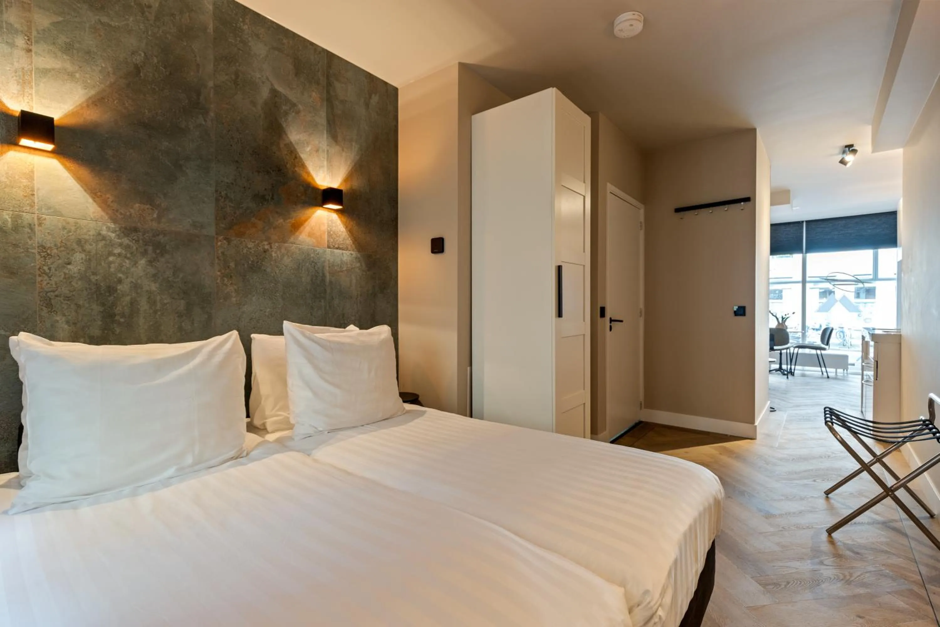 Bed in Midtown Hotel Twin Studio