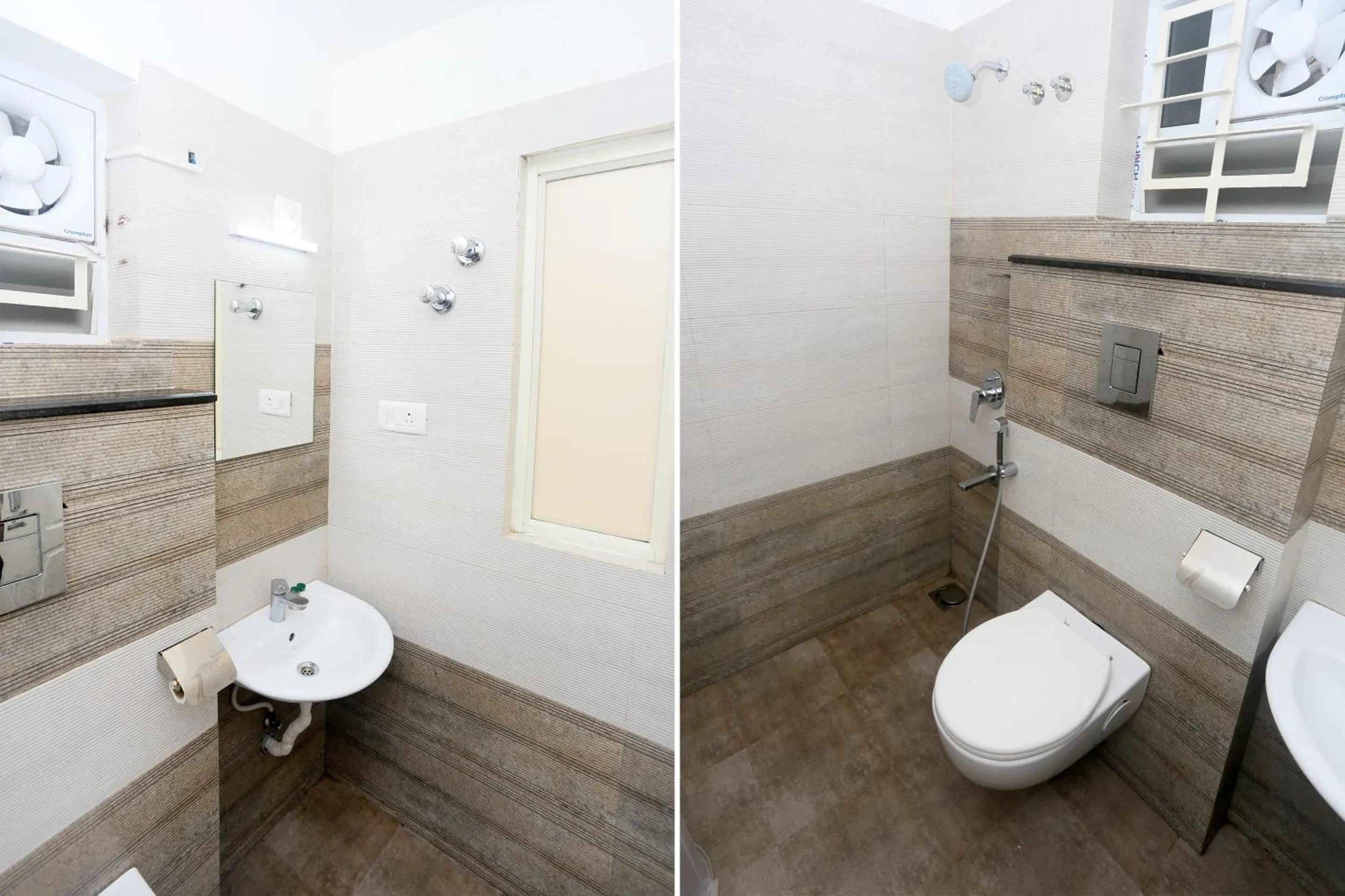 Bathroom in Daan Ambalath Maple Leaves