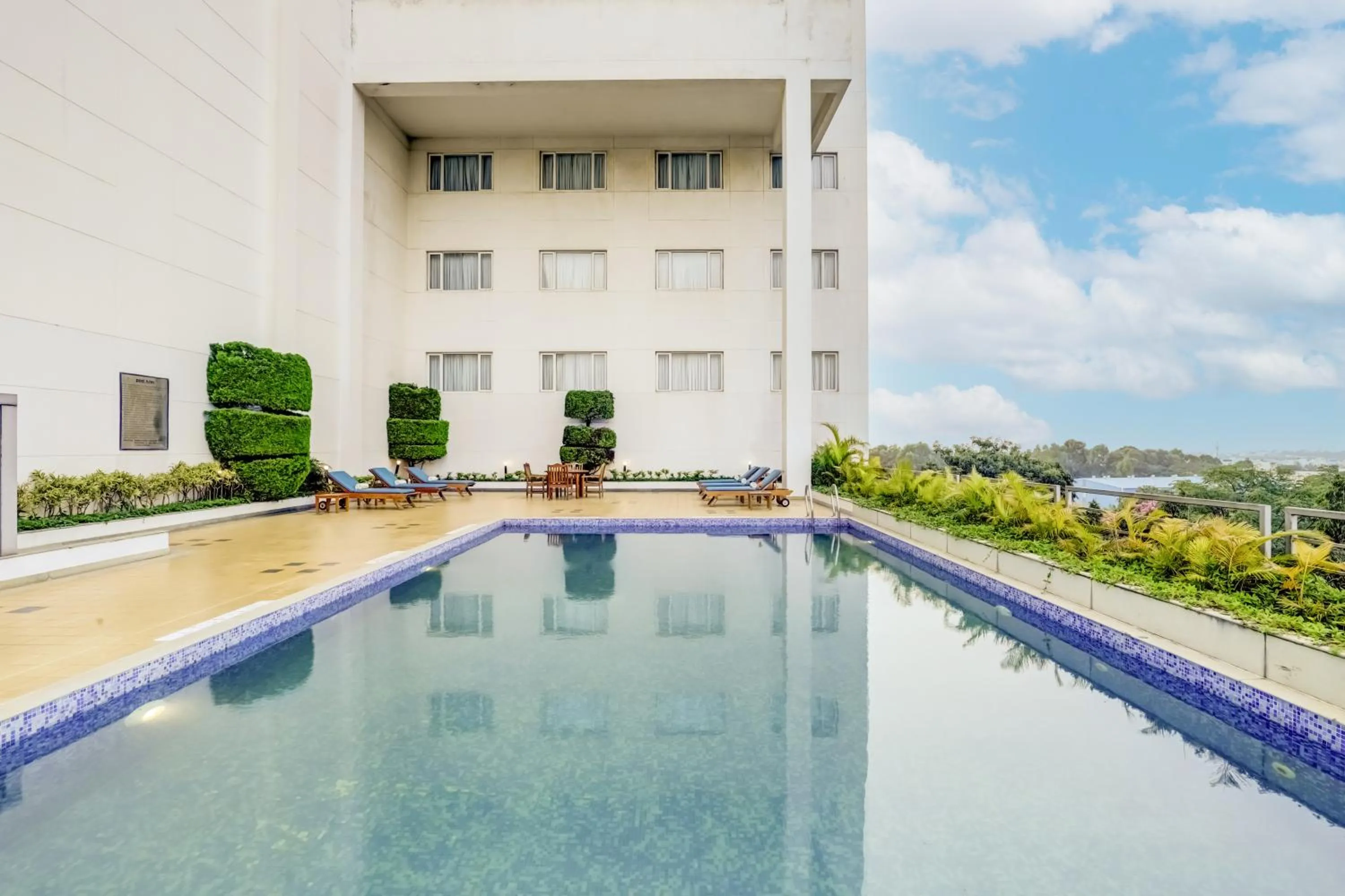 Swimming pool in Lemon Tree Hotel Whitefield, Bengaluru