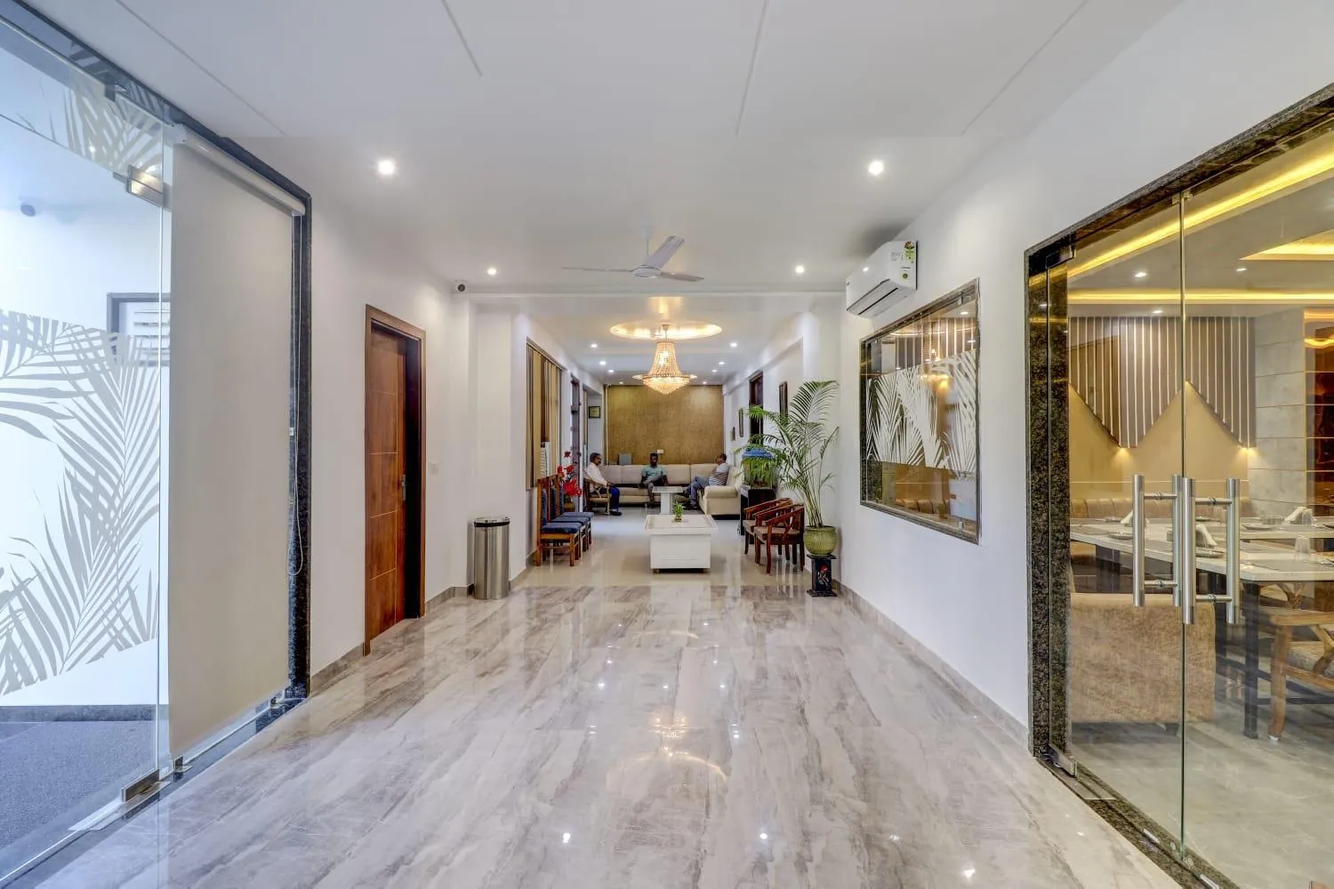 Lobby or reception in Hotel Anand Villa