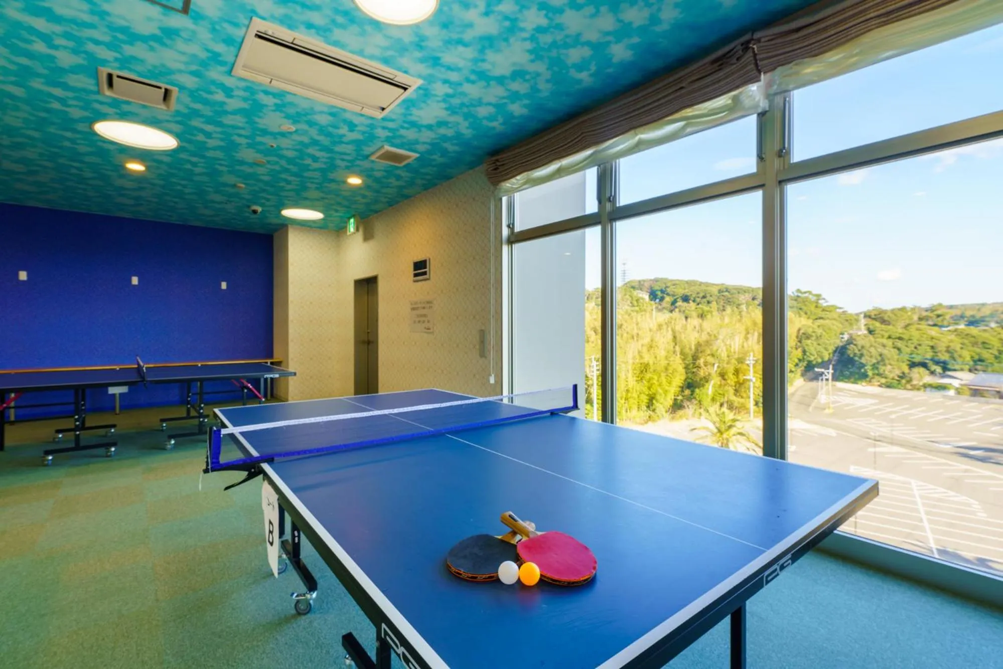 Table tennis in Samson Hotel