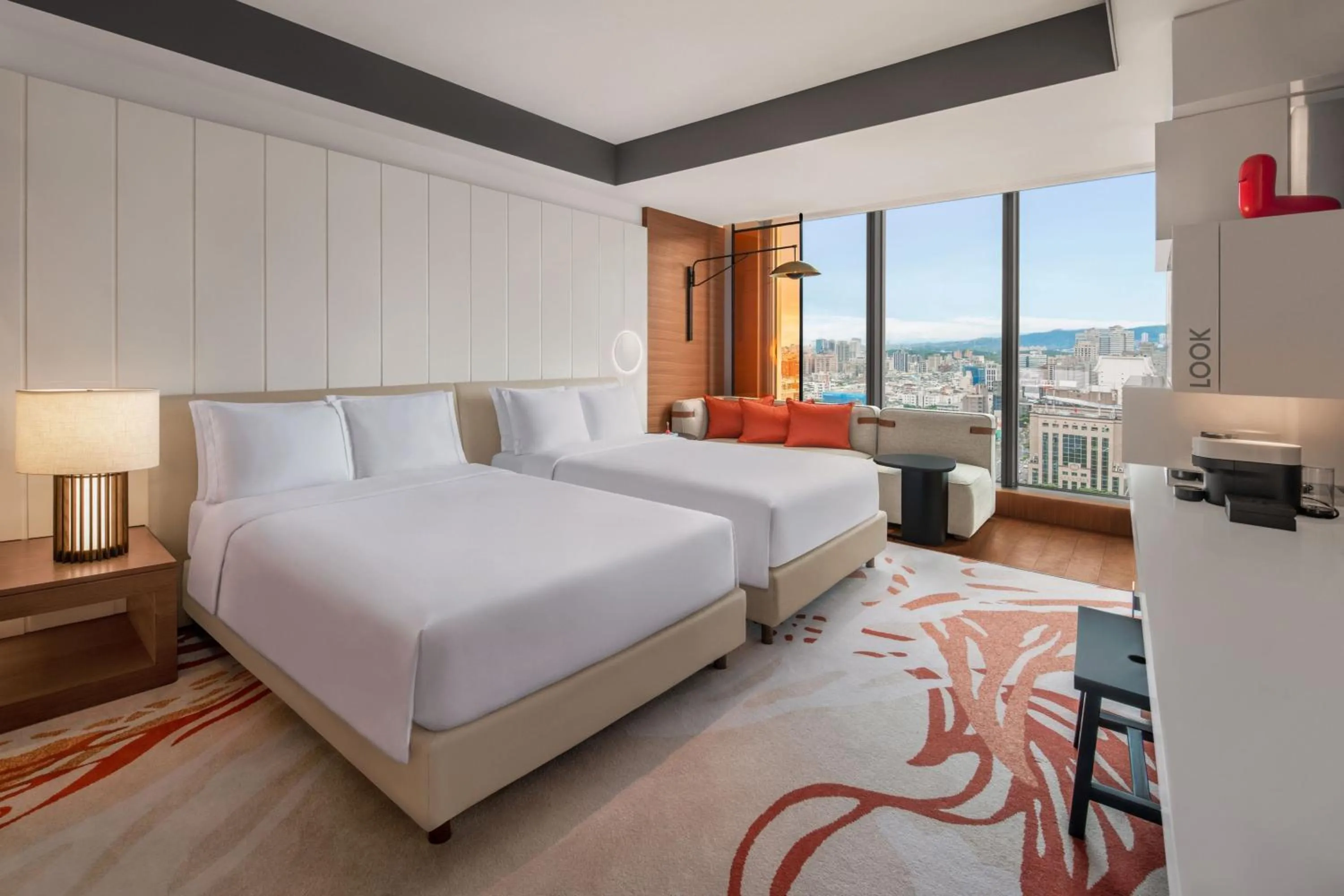 Photo of the whole room, Bed in W Taipei