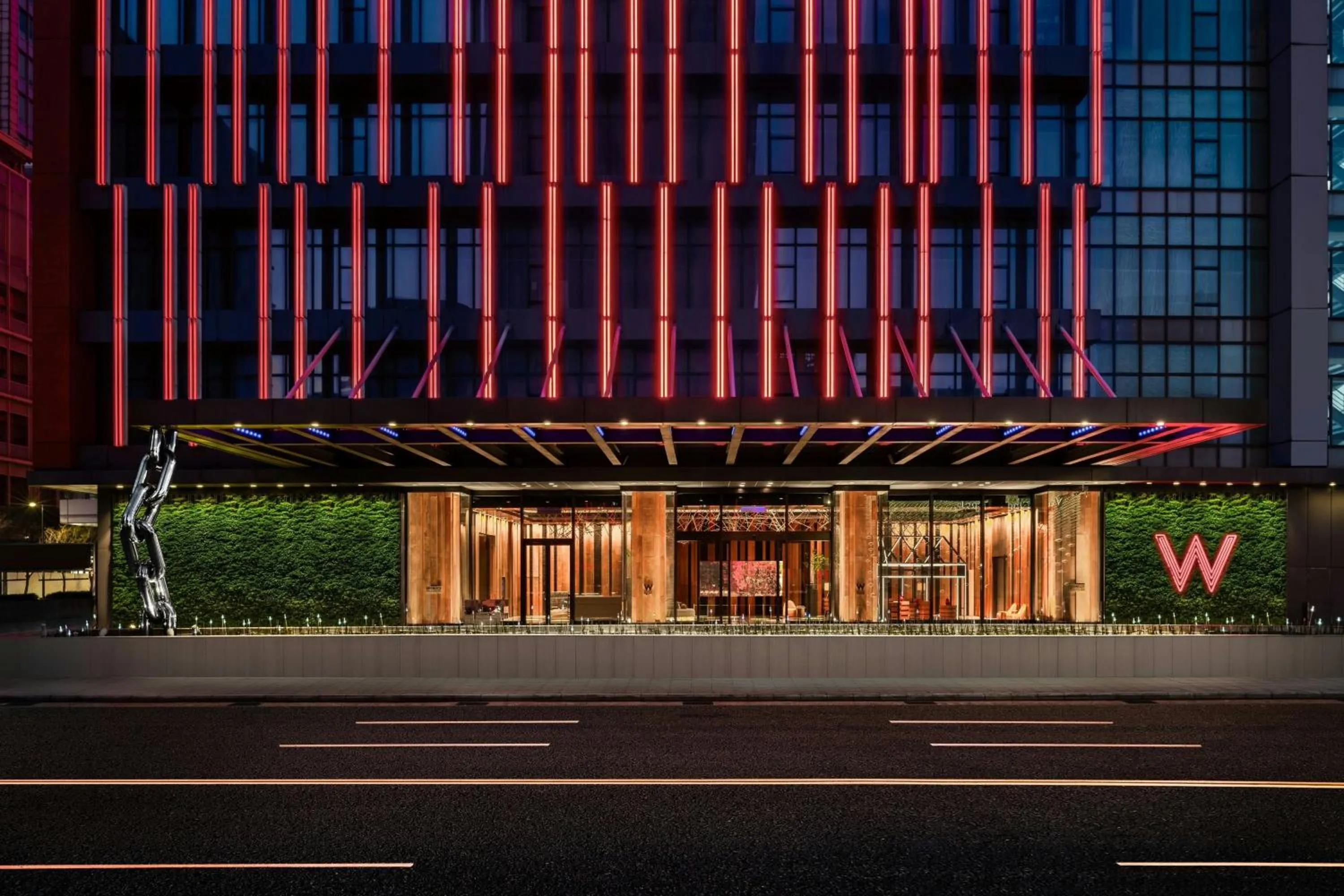 View (from property/room) in W Taipei