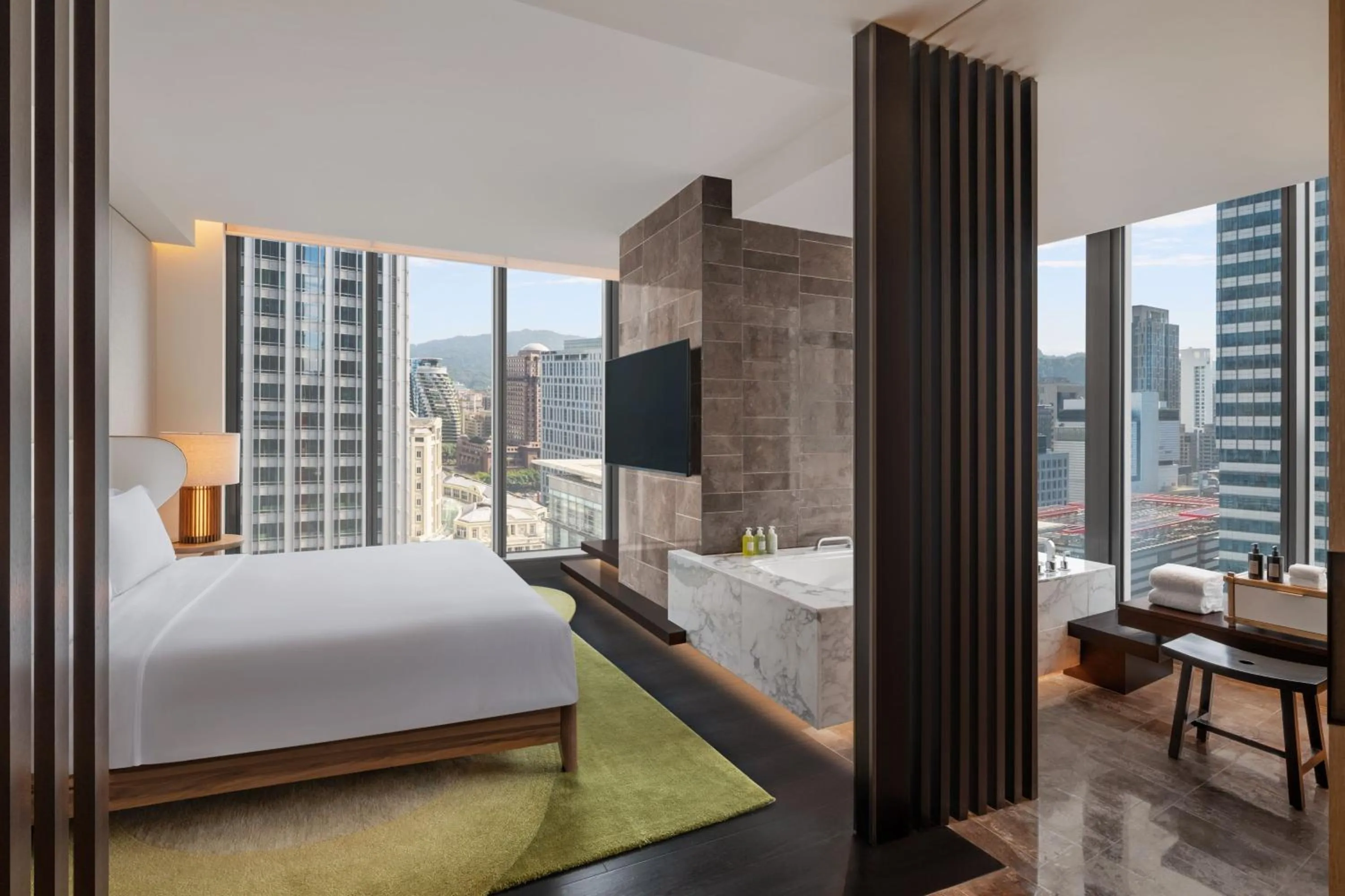 Bedroom, Bed in W Taipei