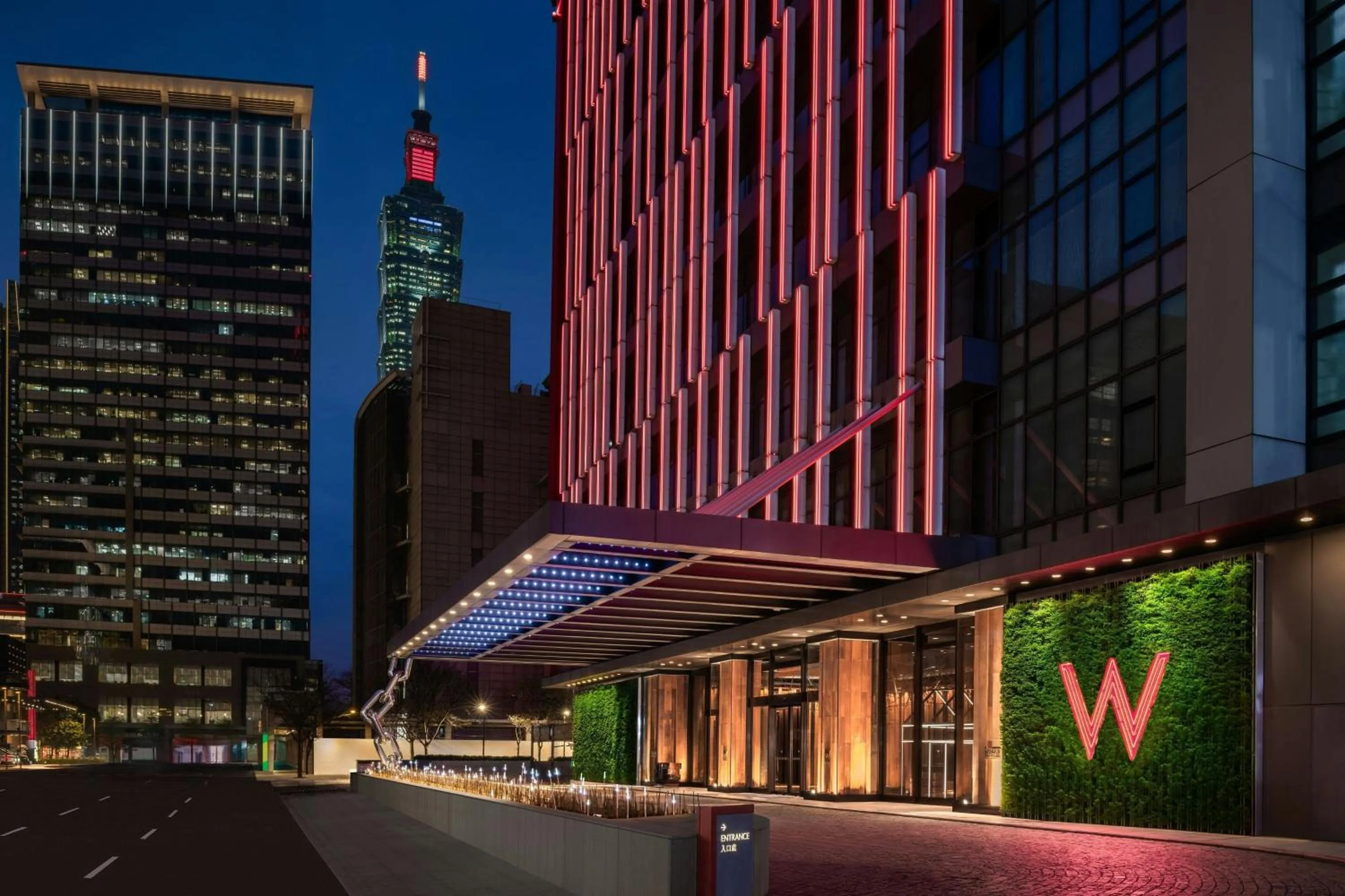 View (from property/room) in W Taipei