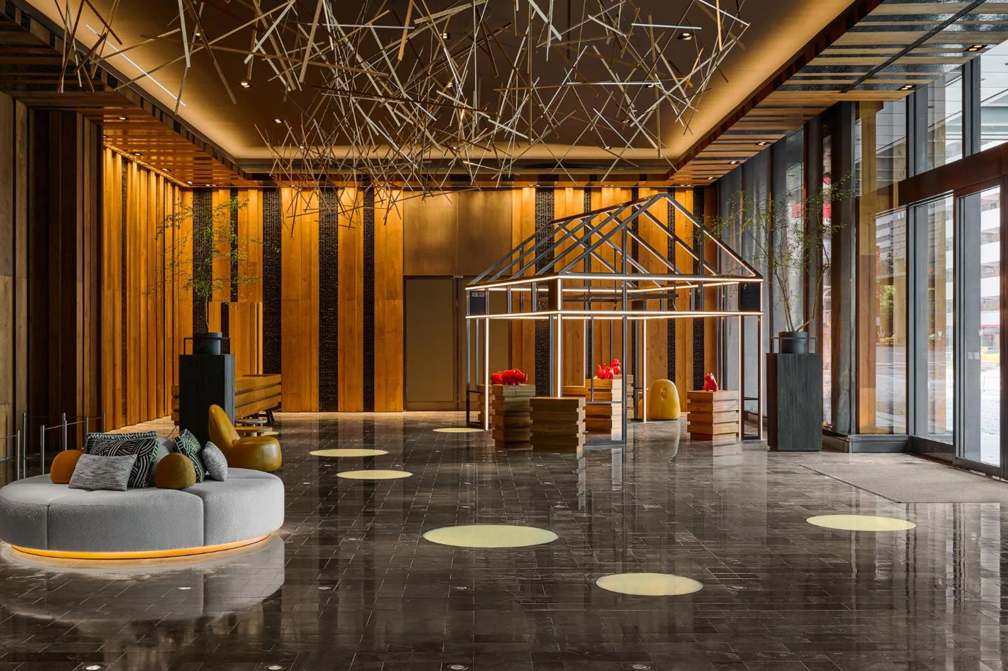 Lobby or reception in W Taipei