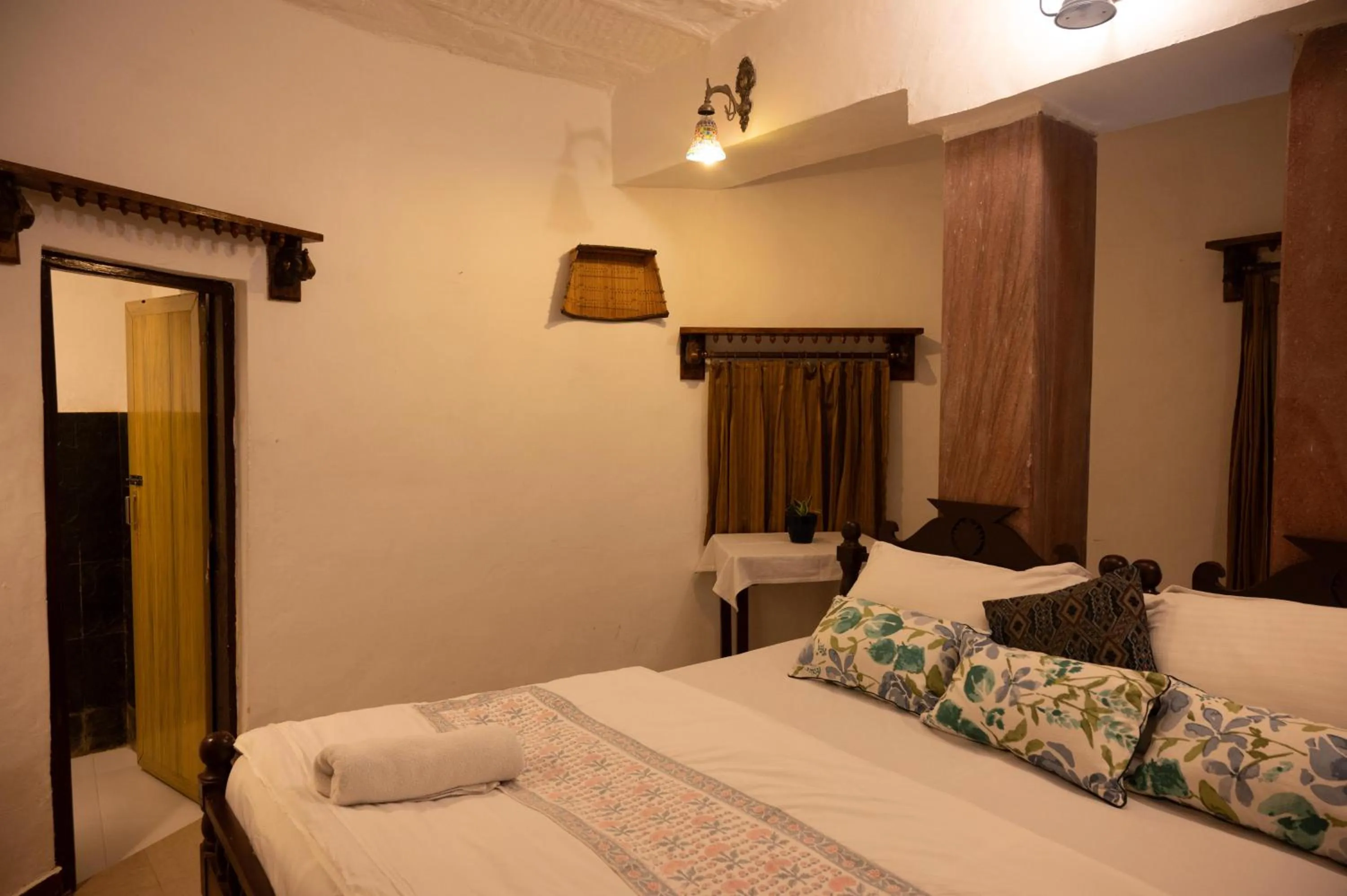 Bed in Mandore Guest House