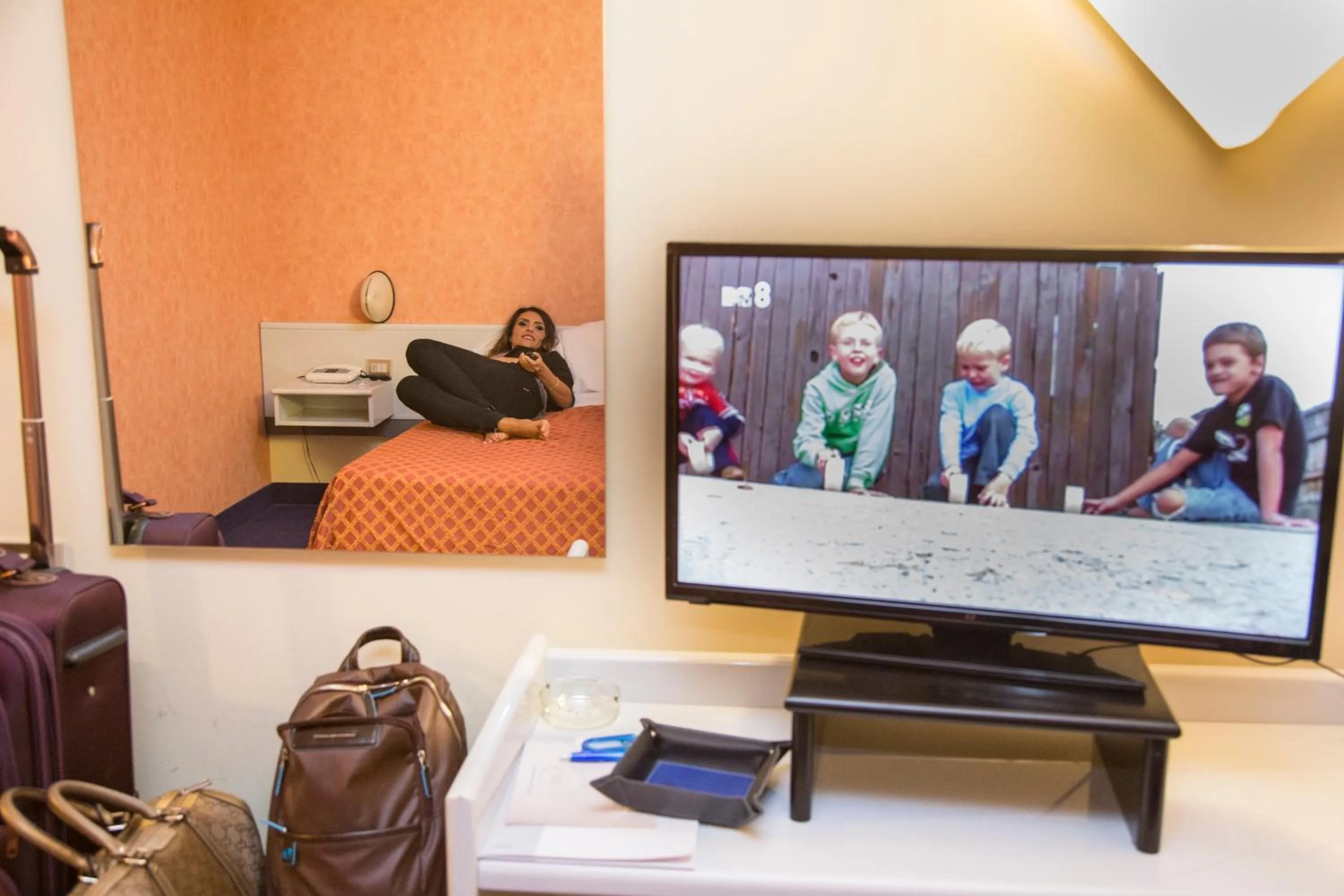 Decorative detail in Hotel Grassetti