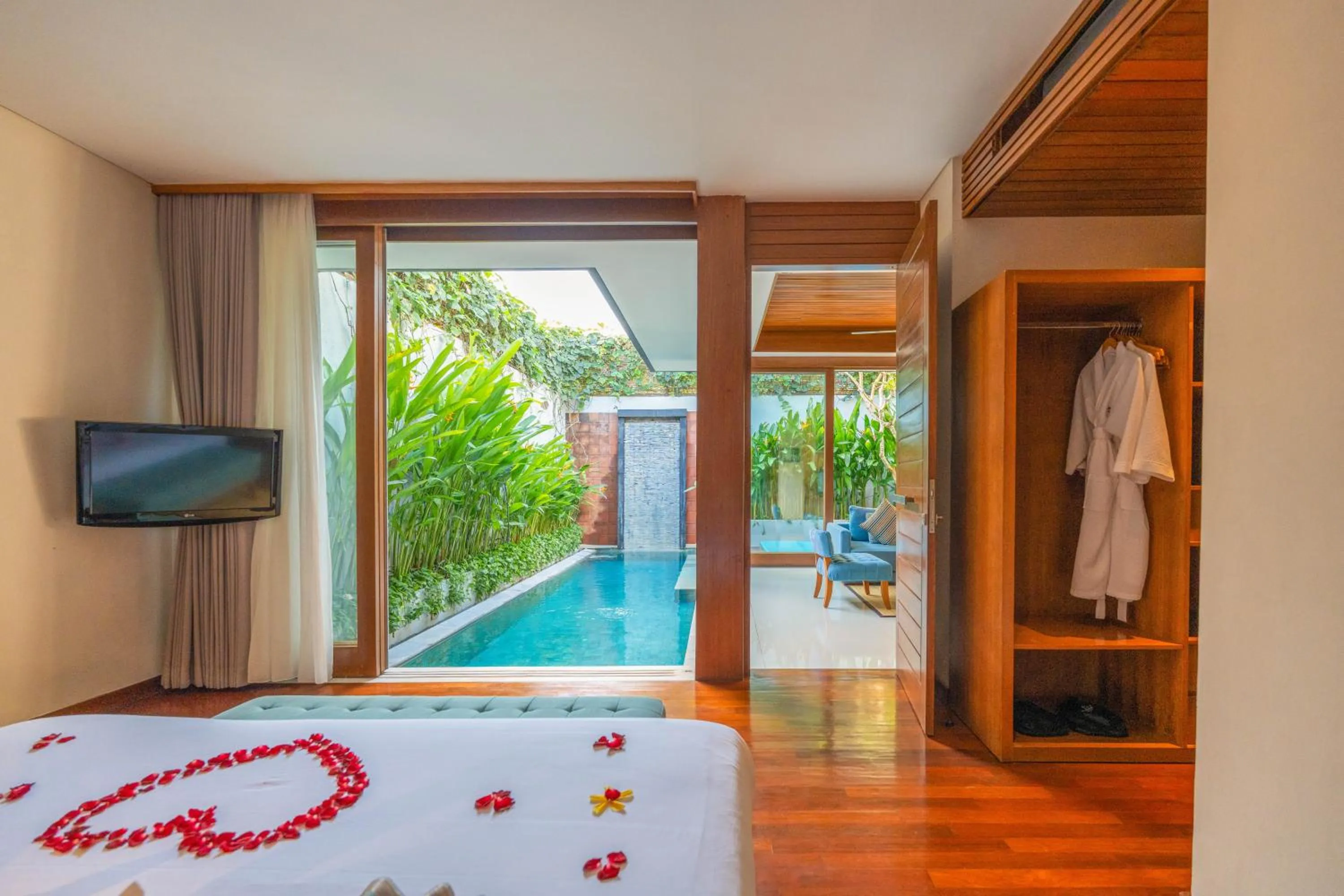 Bedroom, Bed in Maca Villas and Residence Umalas