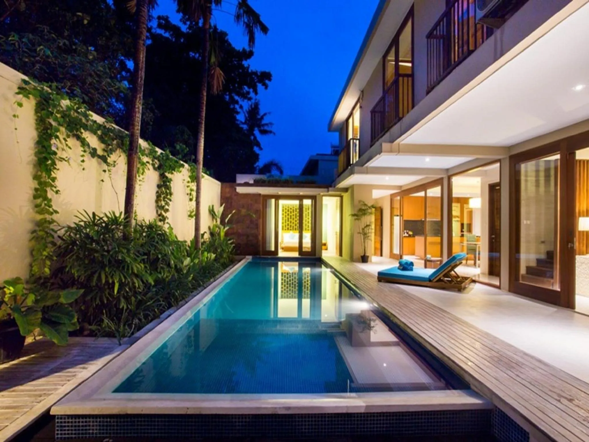 Swimming pool in Maca Villas and Residence Umalas