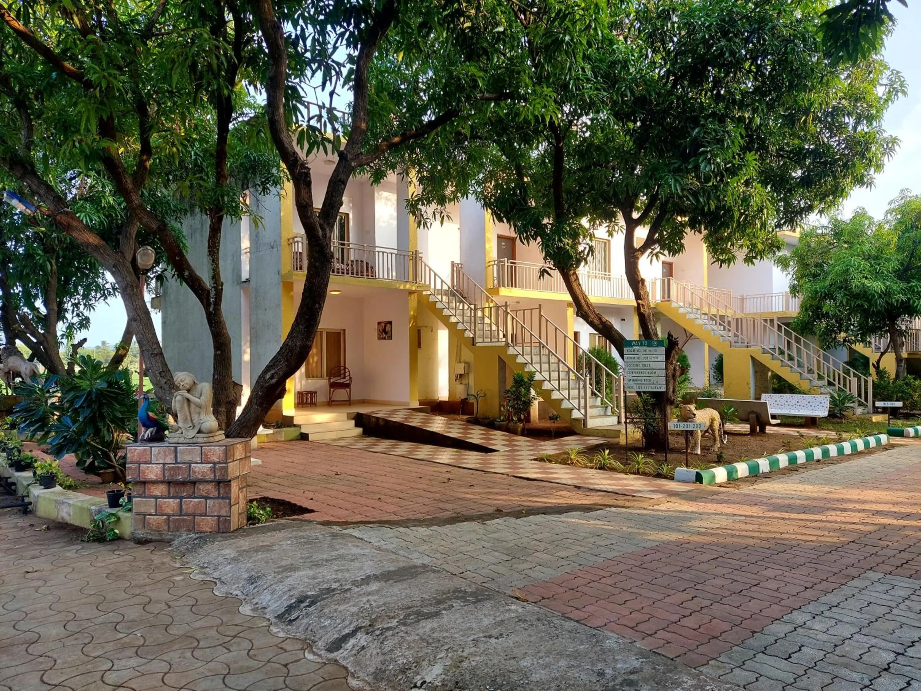 Property building in Gir Jungle Lodge