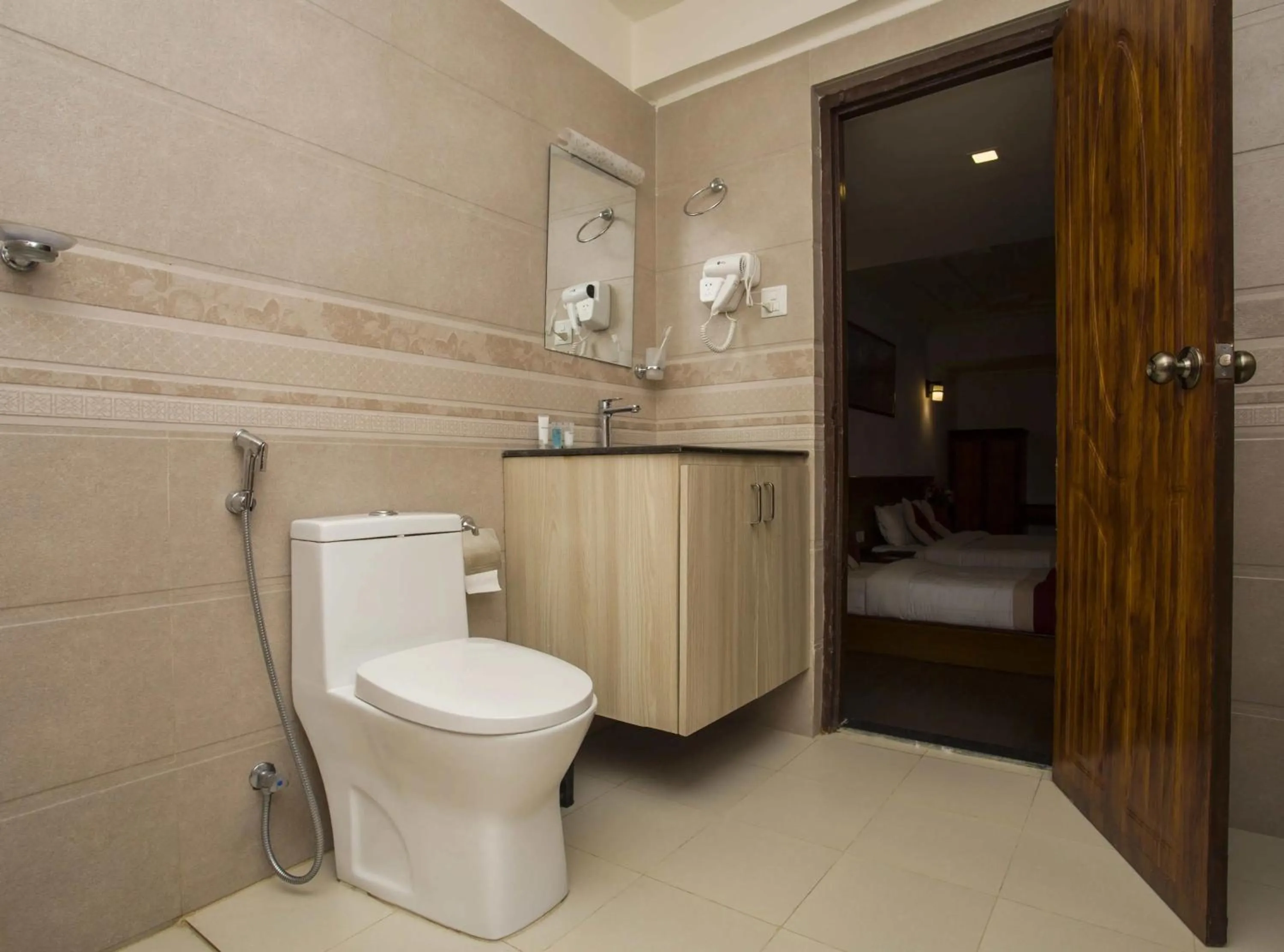 Toilet in Hotel Blue Horizon