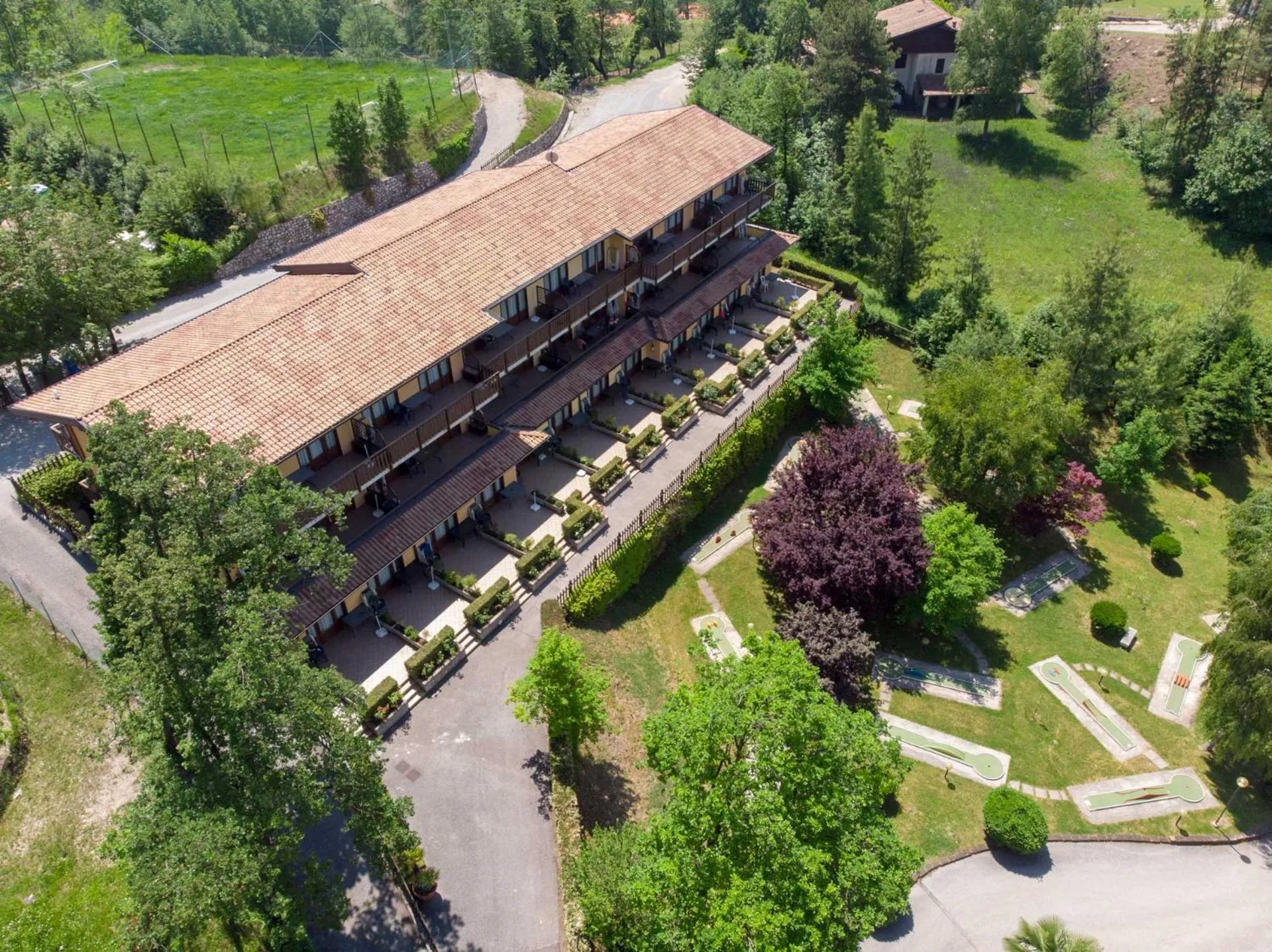 Property building in Hotel Residence Campi