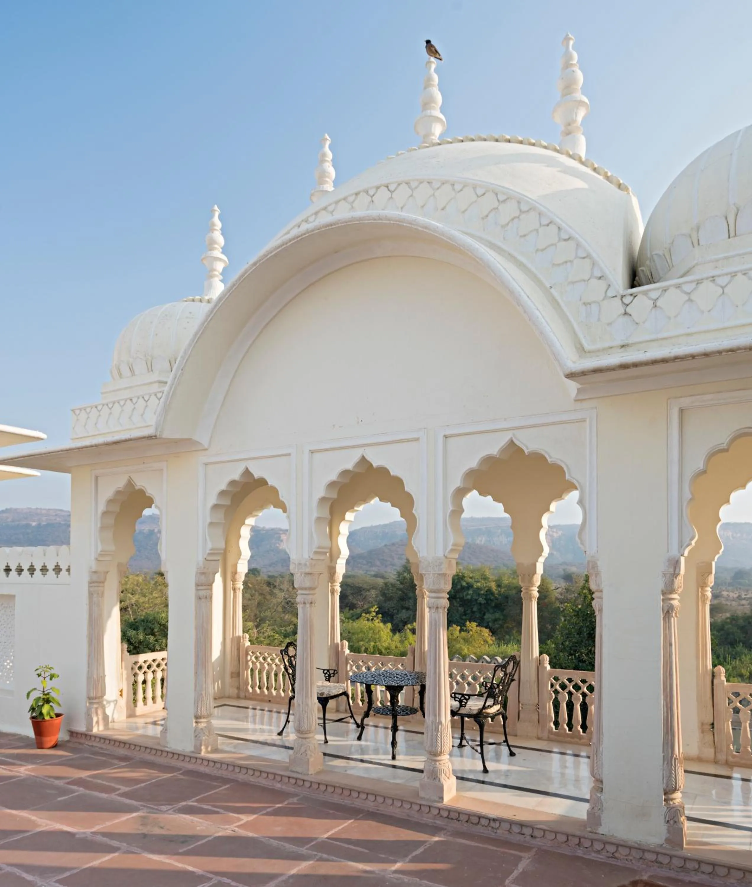 Patio in Nahargarh Ranthambhore
