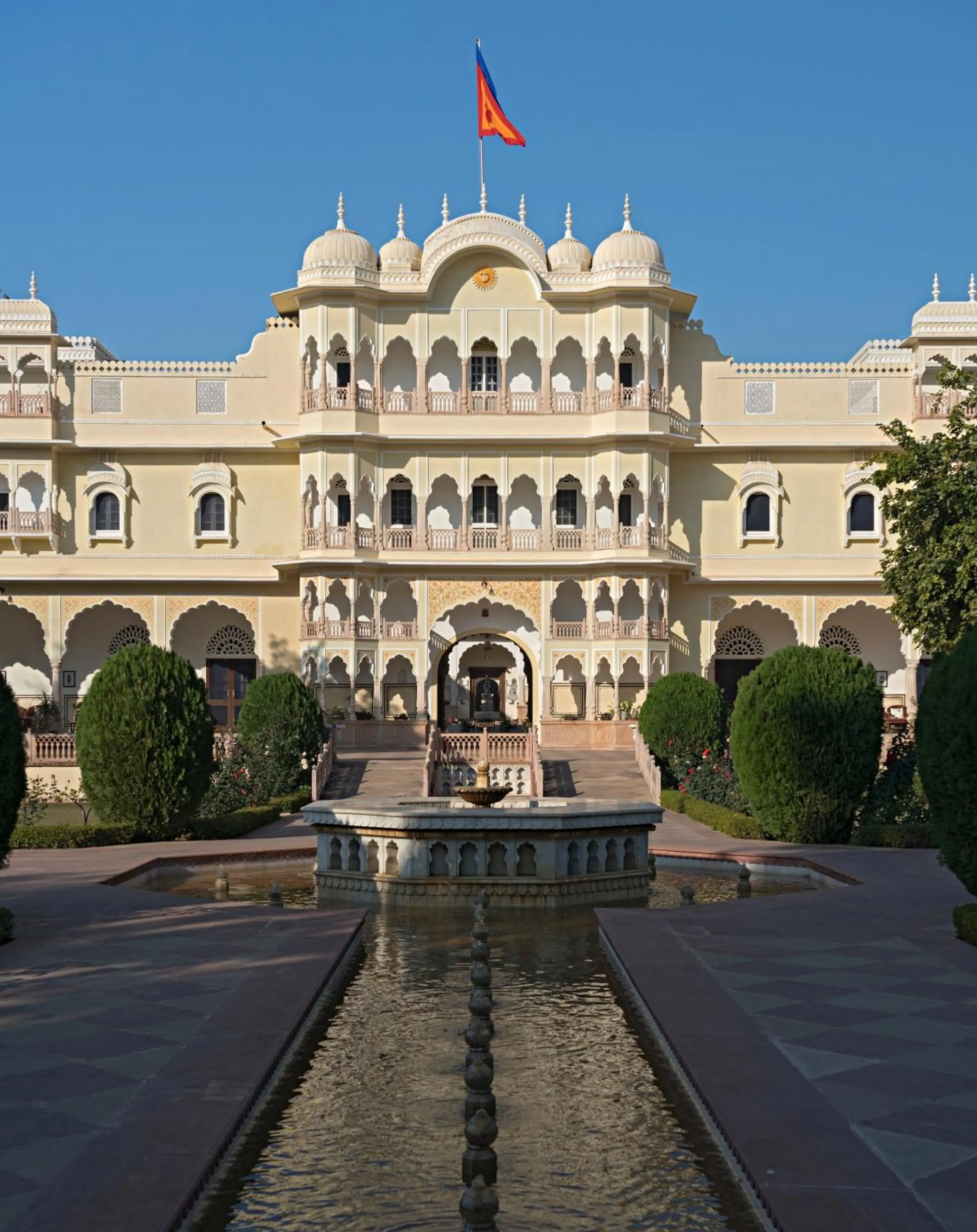 Facade/entrance in Nahargarh Ranthambhore