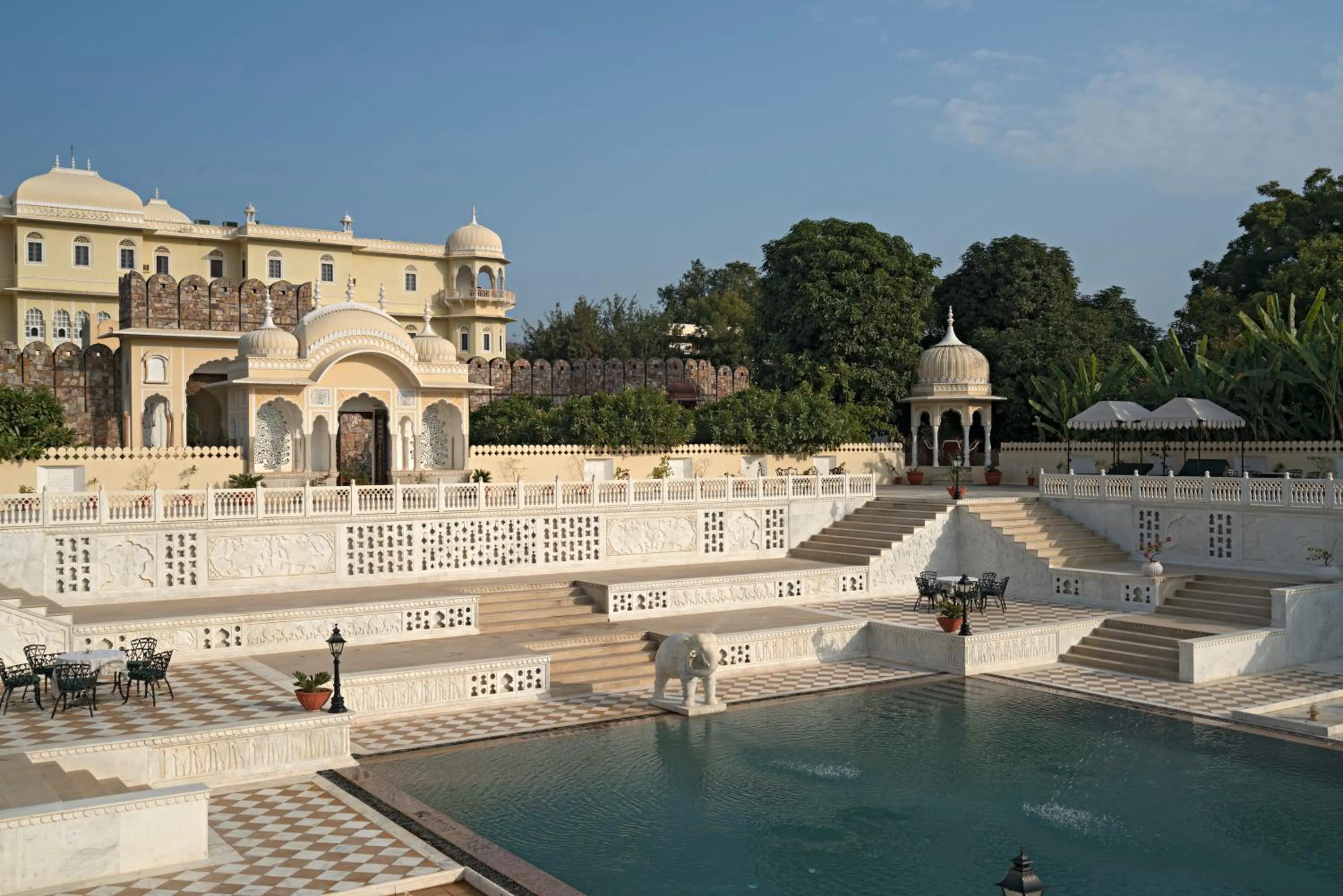 Swimming pool in Nahargarh Ranthambhore