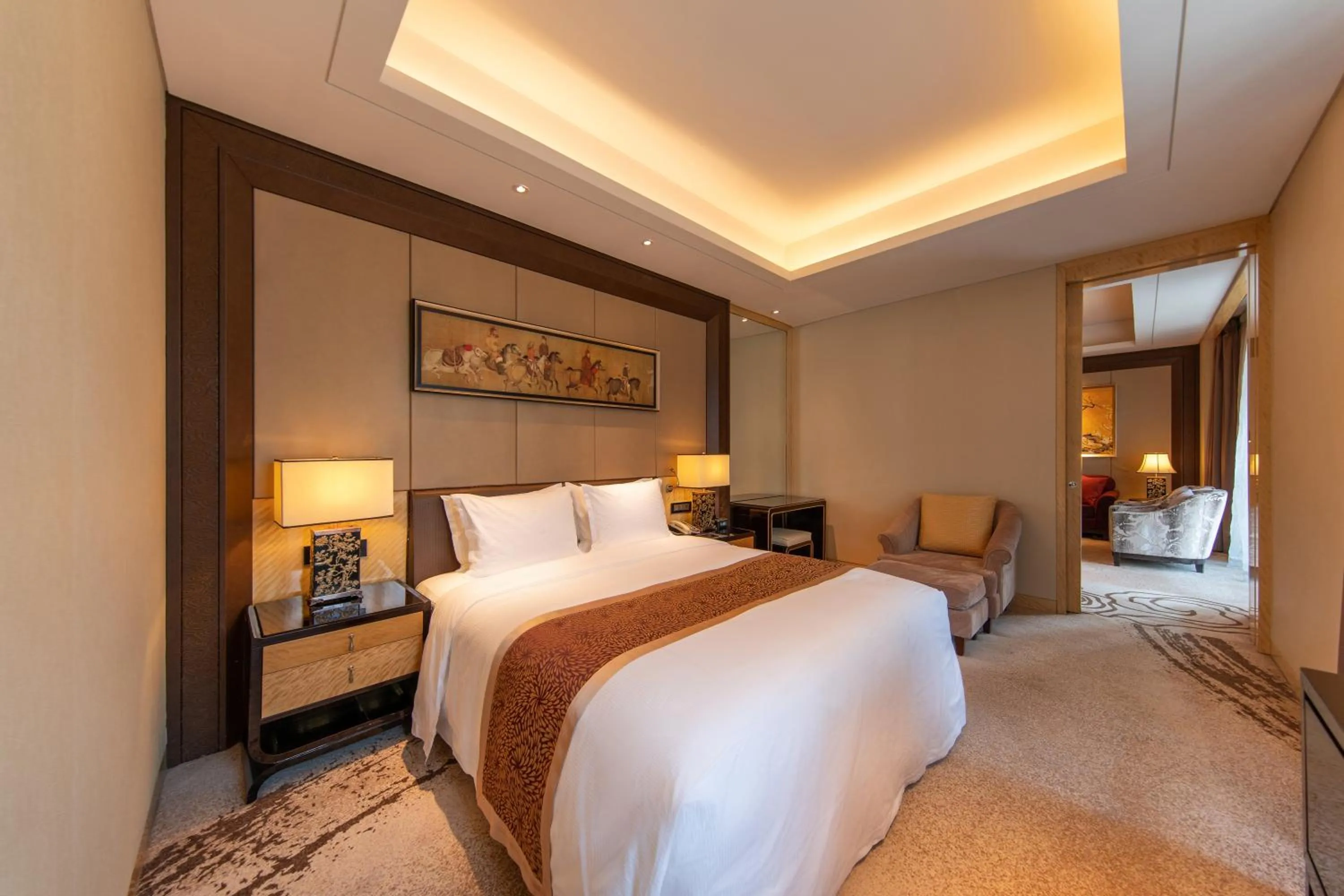 Bedroom, Bed in Hilton Xi'an