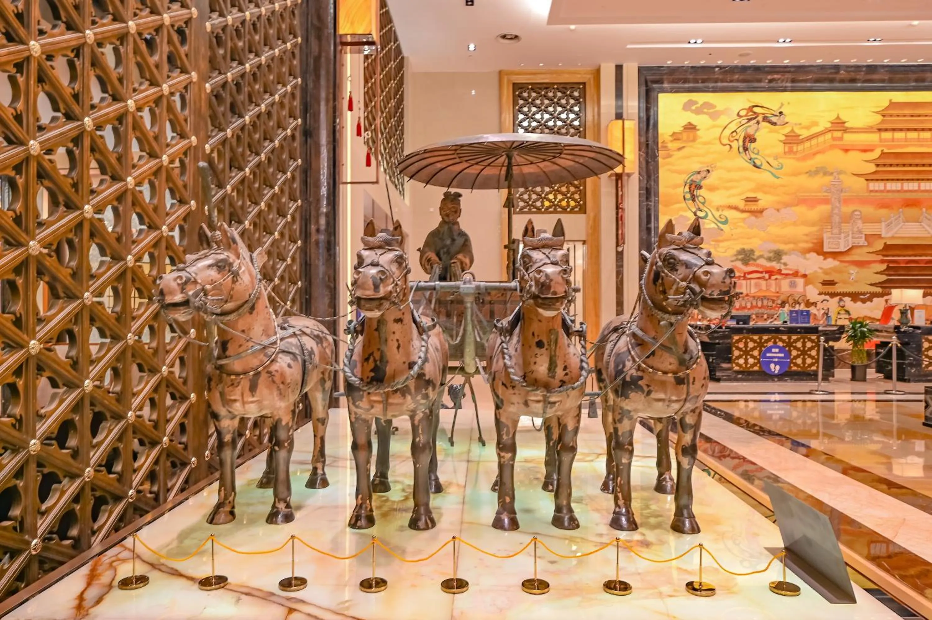 Lobby or reception in Hilton Xi'an