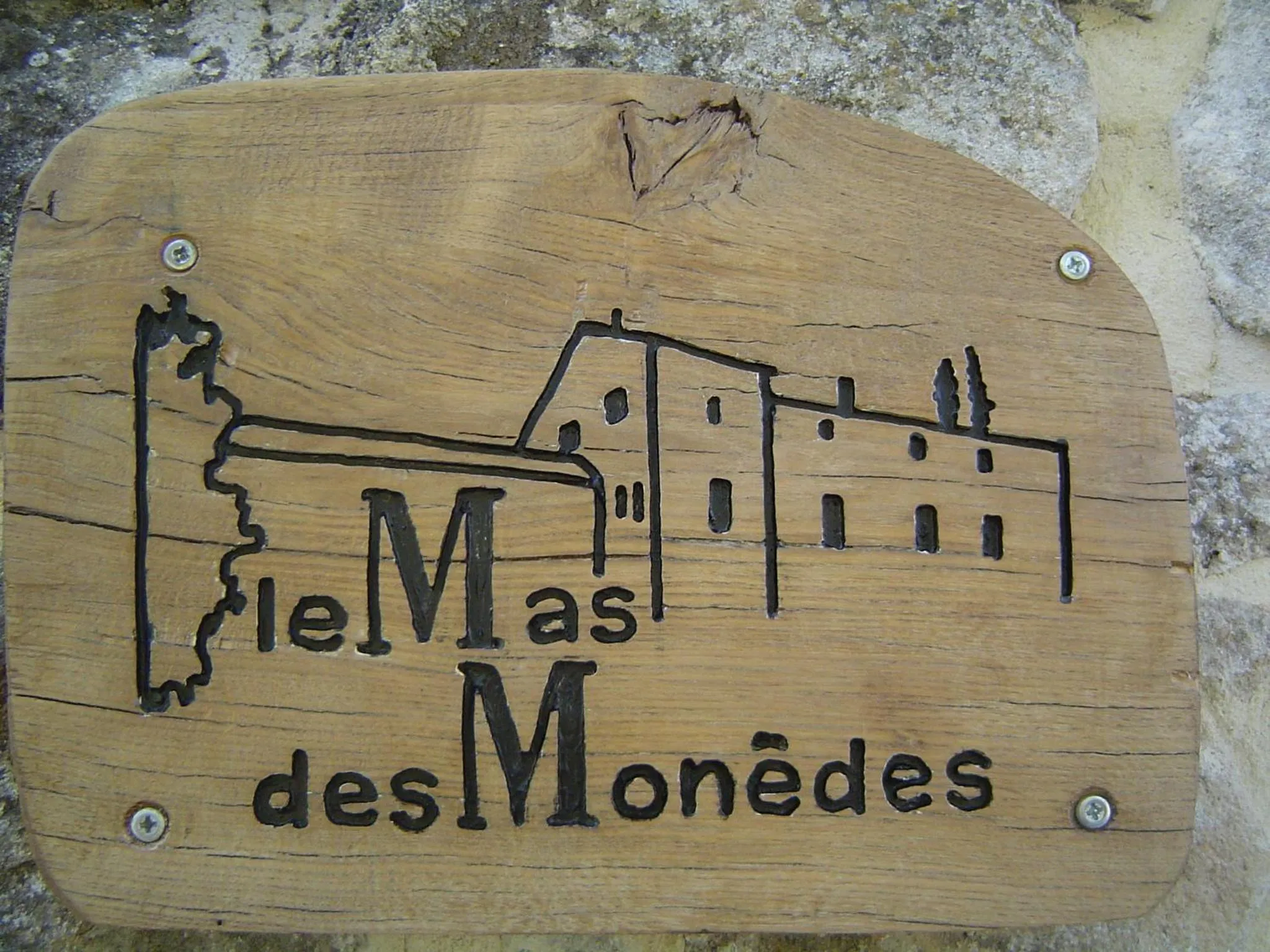 Logo/Certificate/Sign in Le Mas des Monèdes