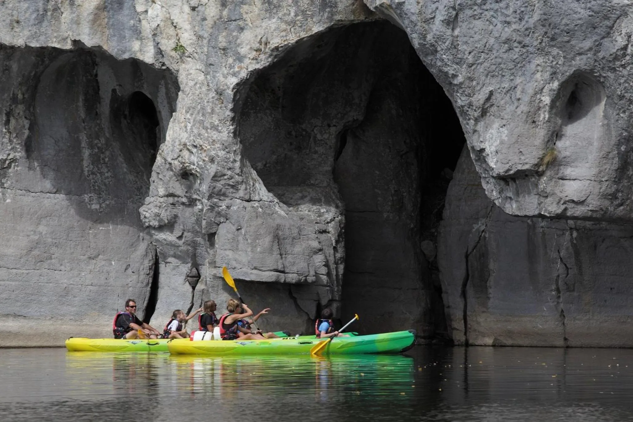 Natural landscape in Le Mas des Monèdes
