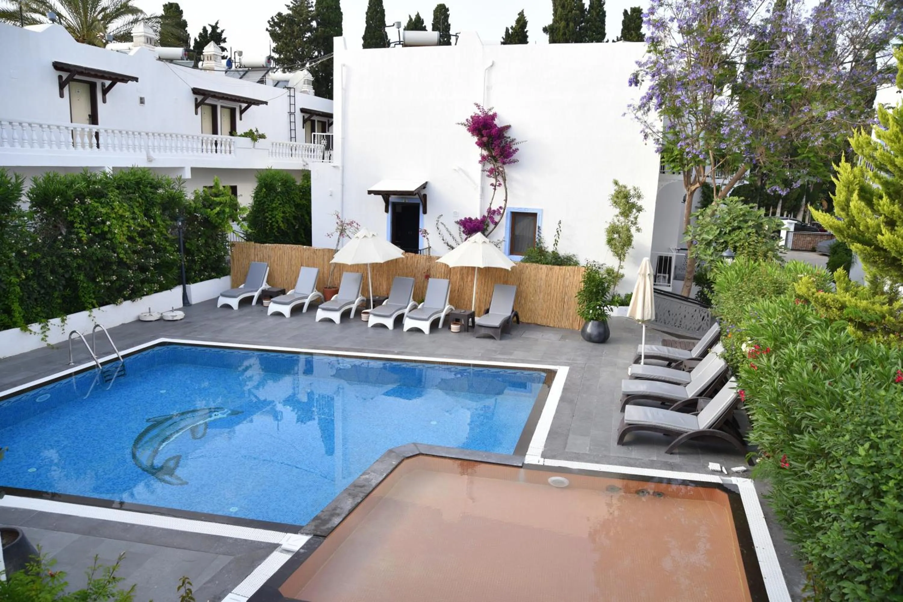 Garden view in Manuela Boutique Hotel Bitez