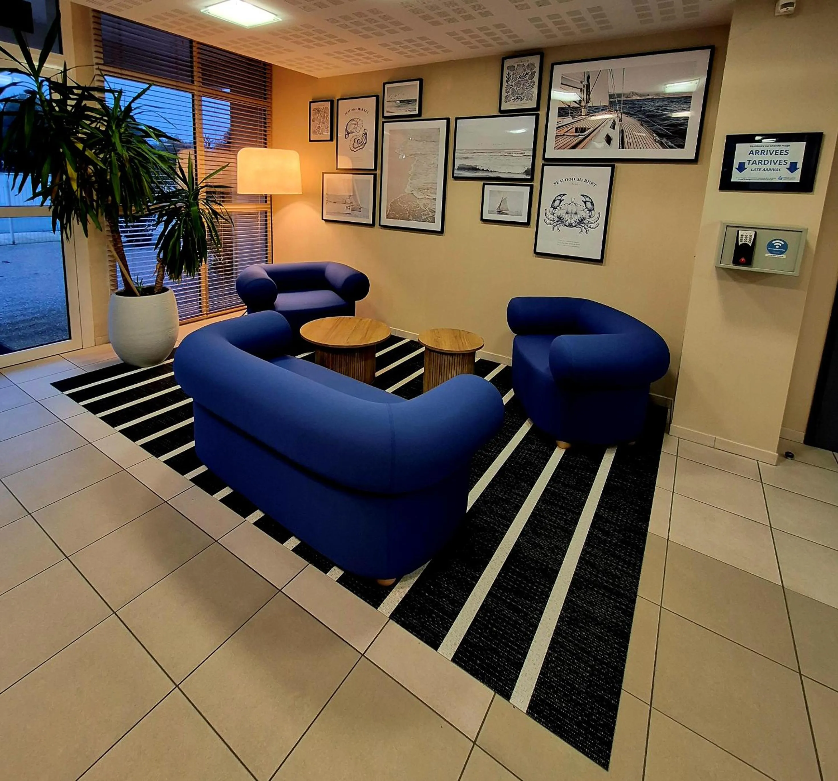 Lobby or reception in Résidence Goélia La Grande Plage
