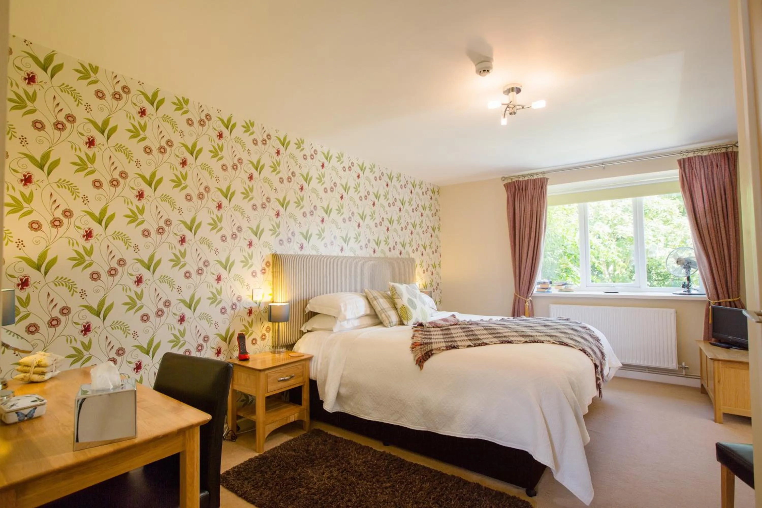 Bed in Penbontbren Luxury Bed and Breakfast