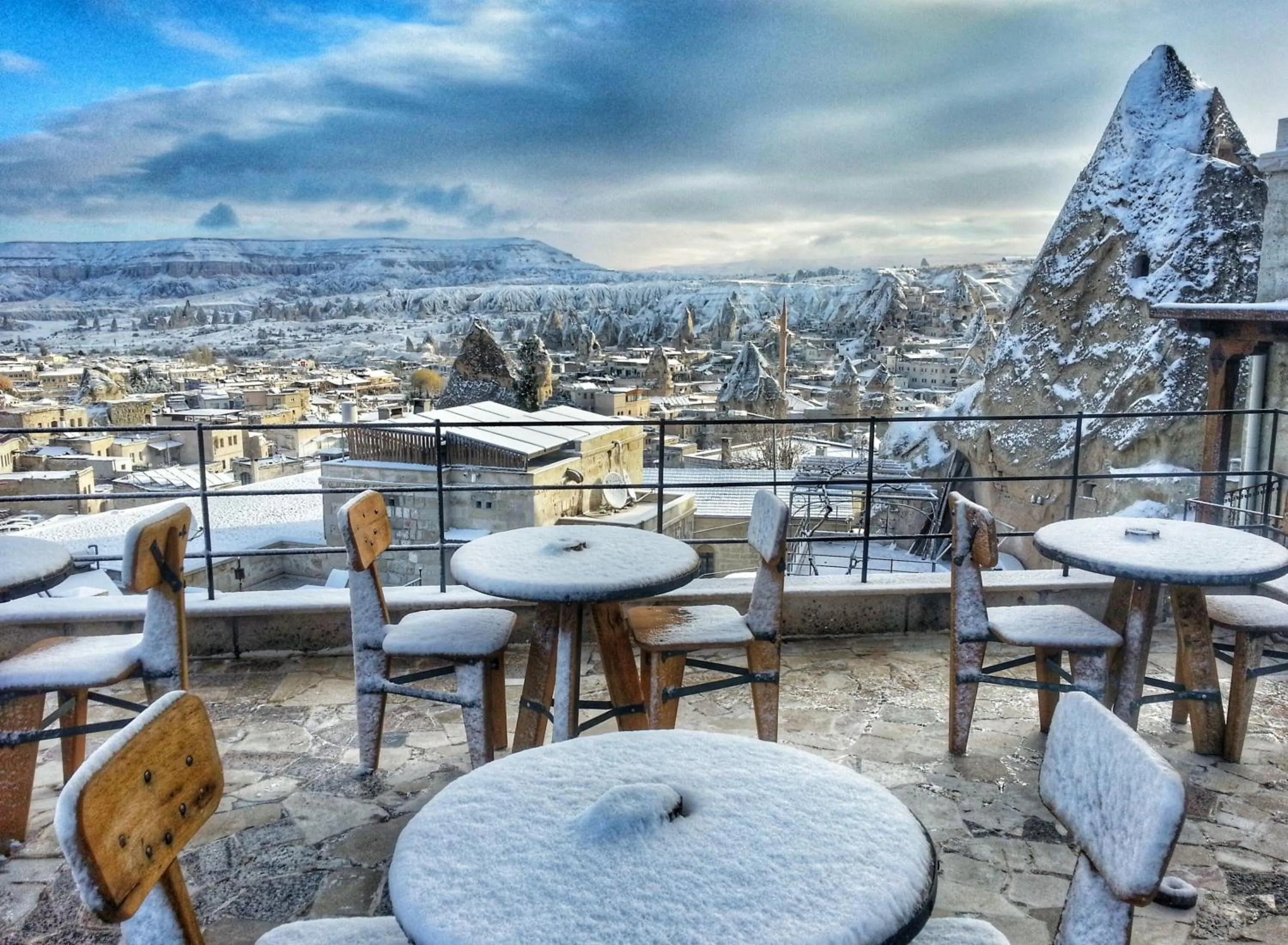 Patio in Mithra Cave Cappadocia