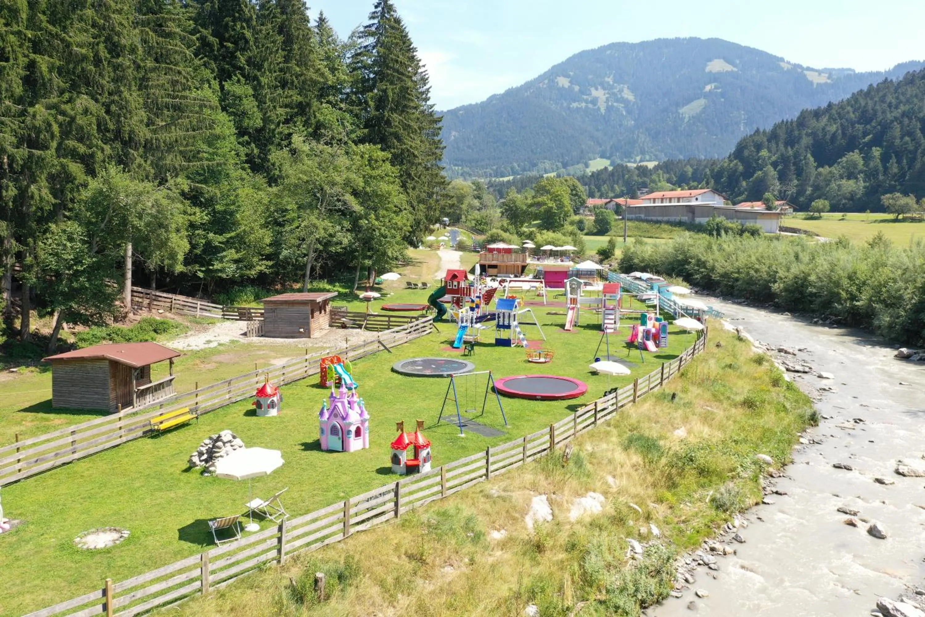 Swimming pool in Hotel Berghof