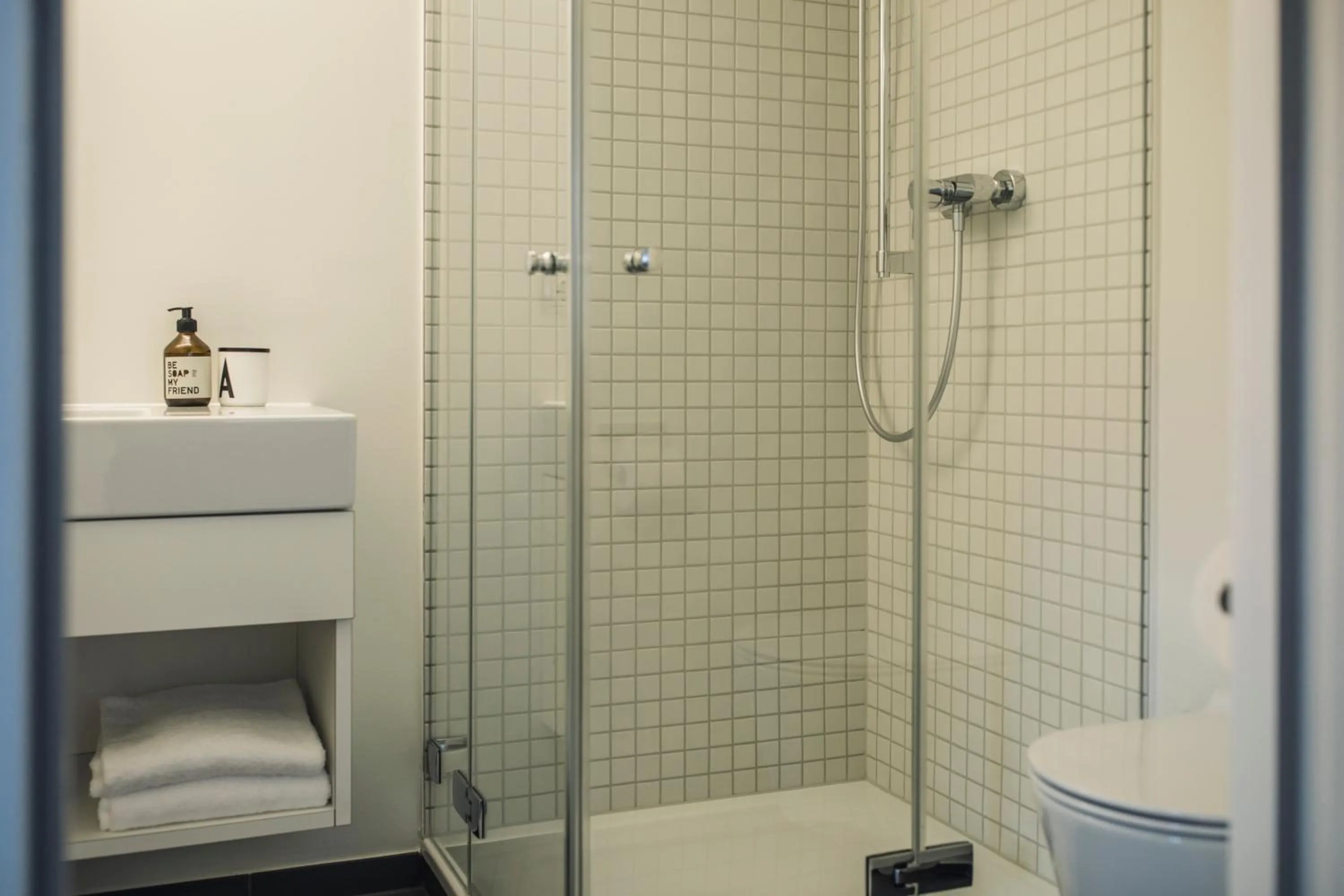 Shower in Krone Hard - self check-in